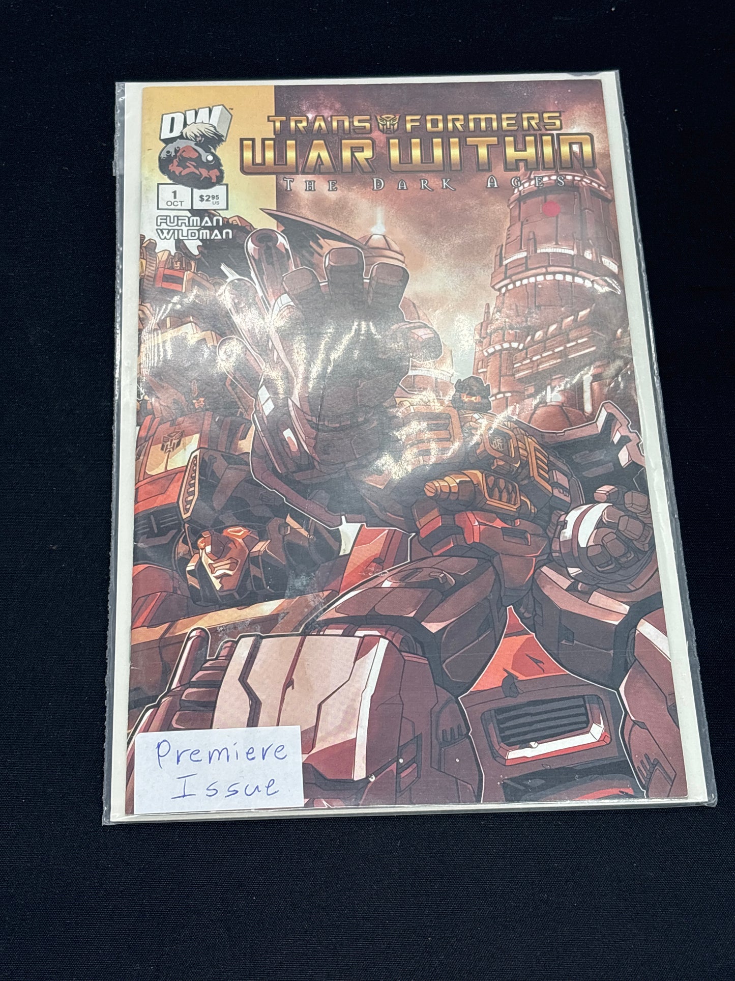 Auction Lot 271: Transformers War Within The Dark Acts Comics