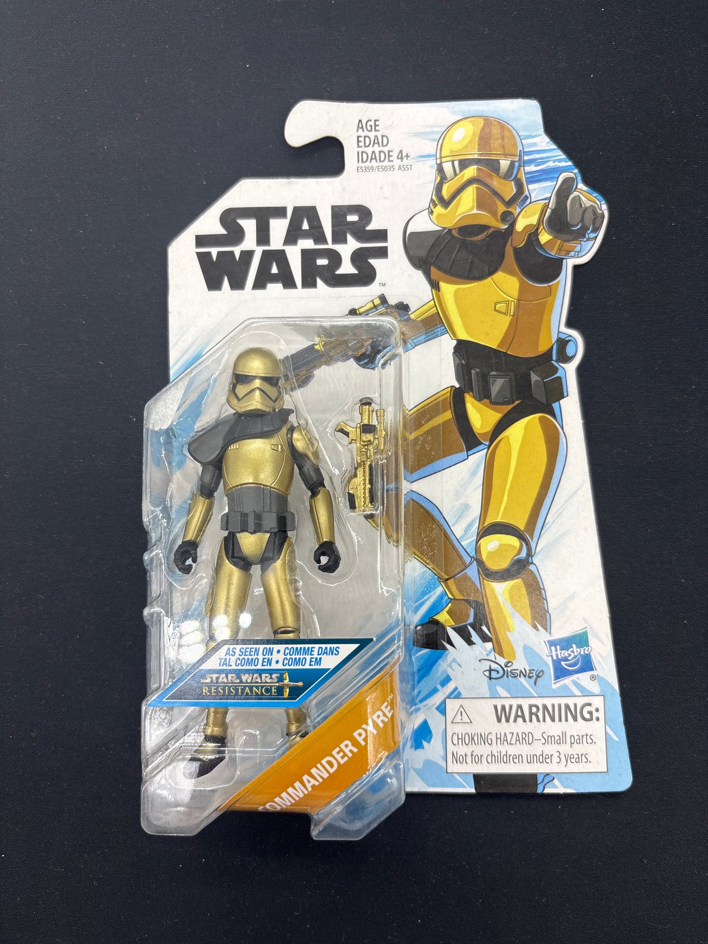 Auction Lot 83: Star Wars Commander Pyre Action Figure