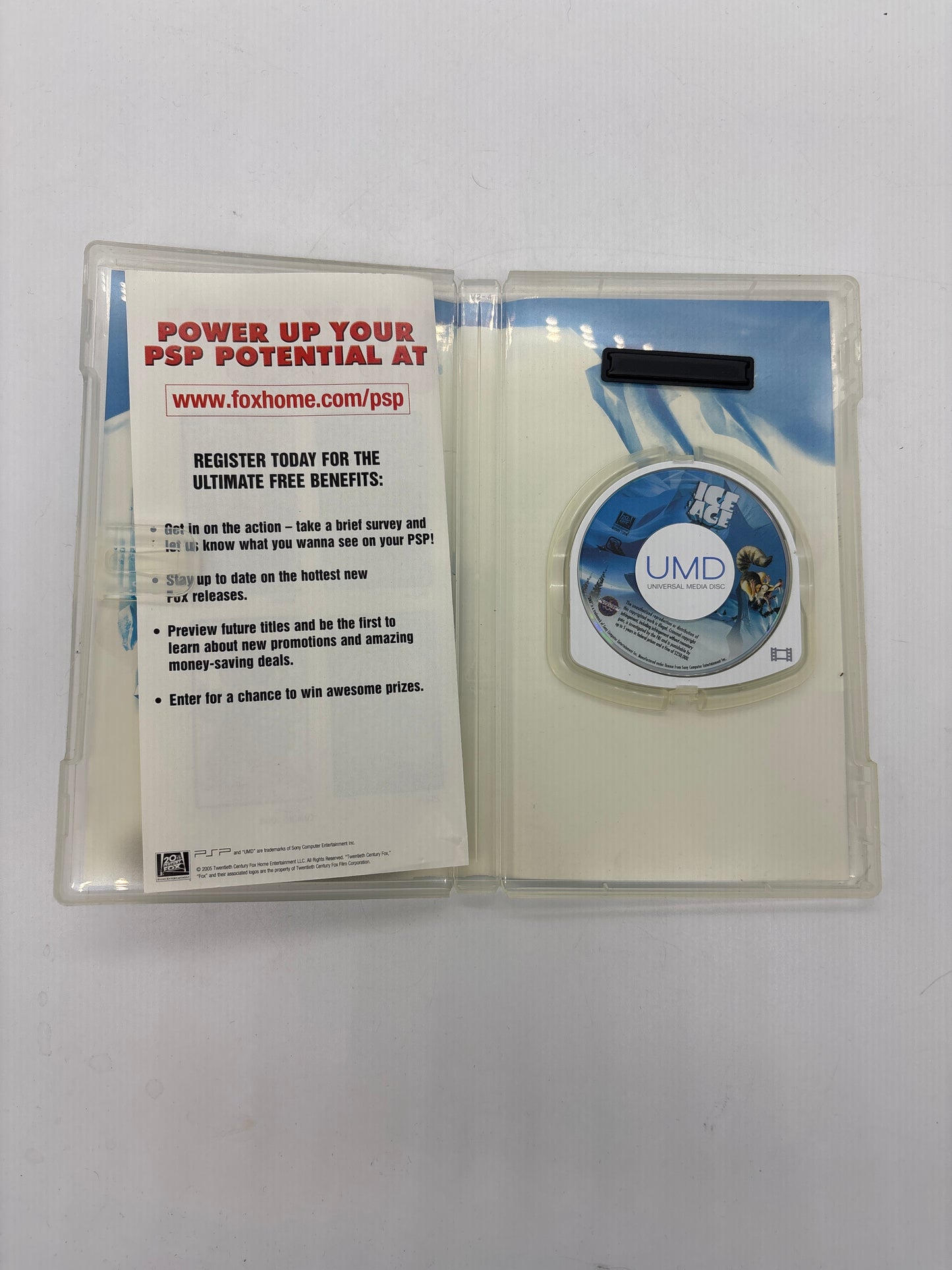 Auction Lot 124: PSP Ice Age UMD