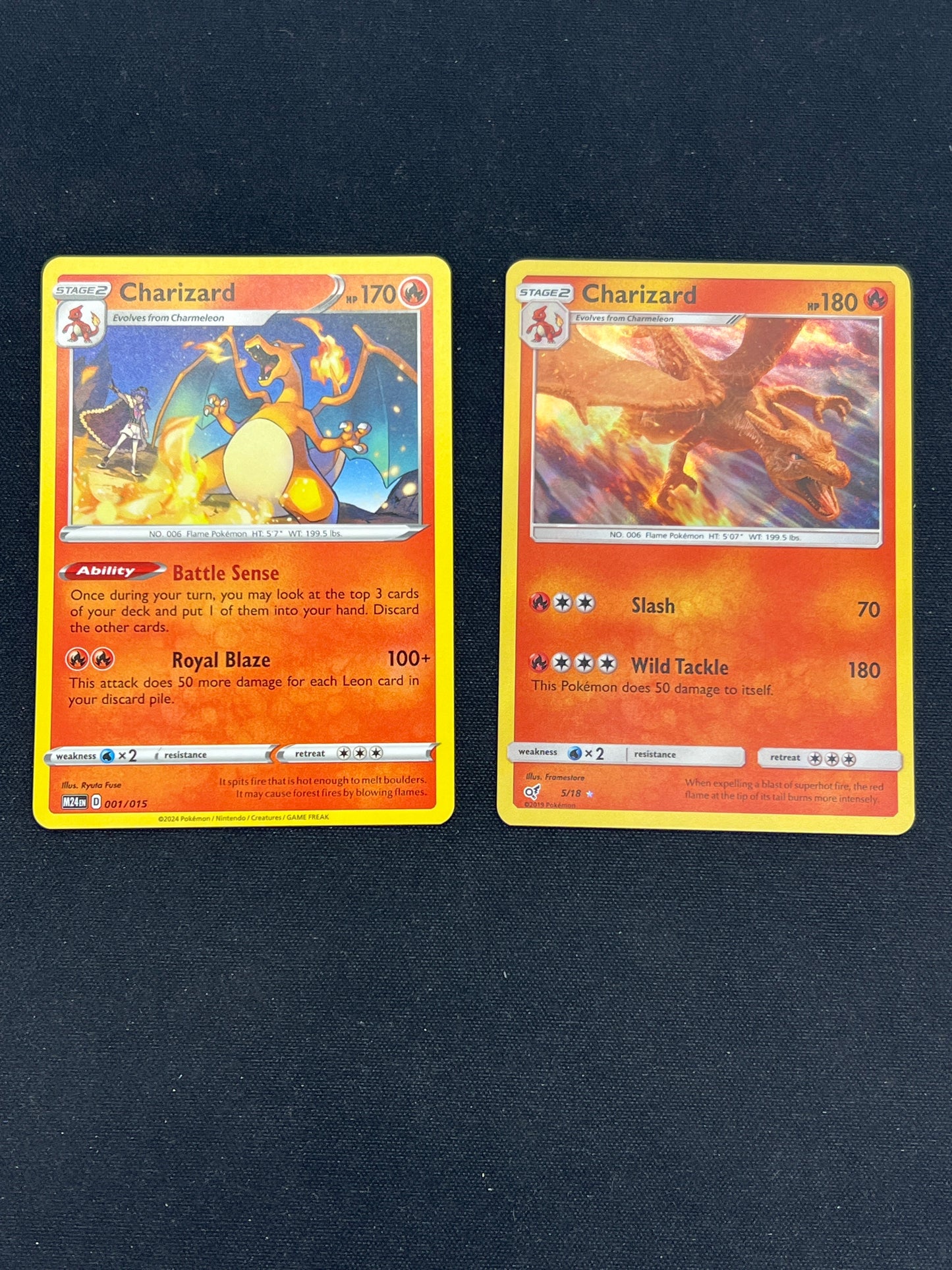 Auction Lot 389: Pokemon Cards Lot of 2 Charizard Holo Detective Pikachu Non Holo Mcdonalds Promo Condition Vary