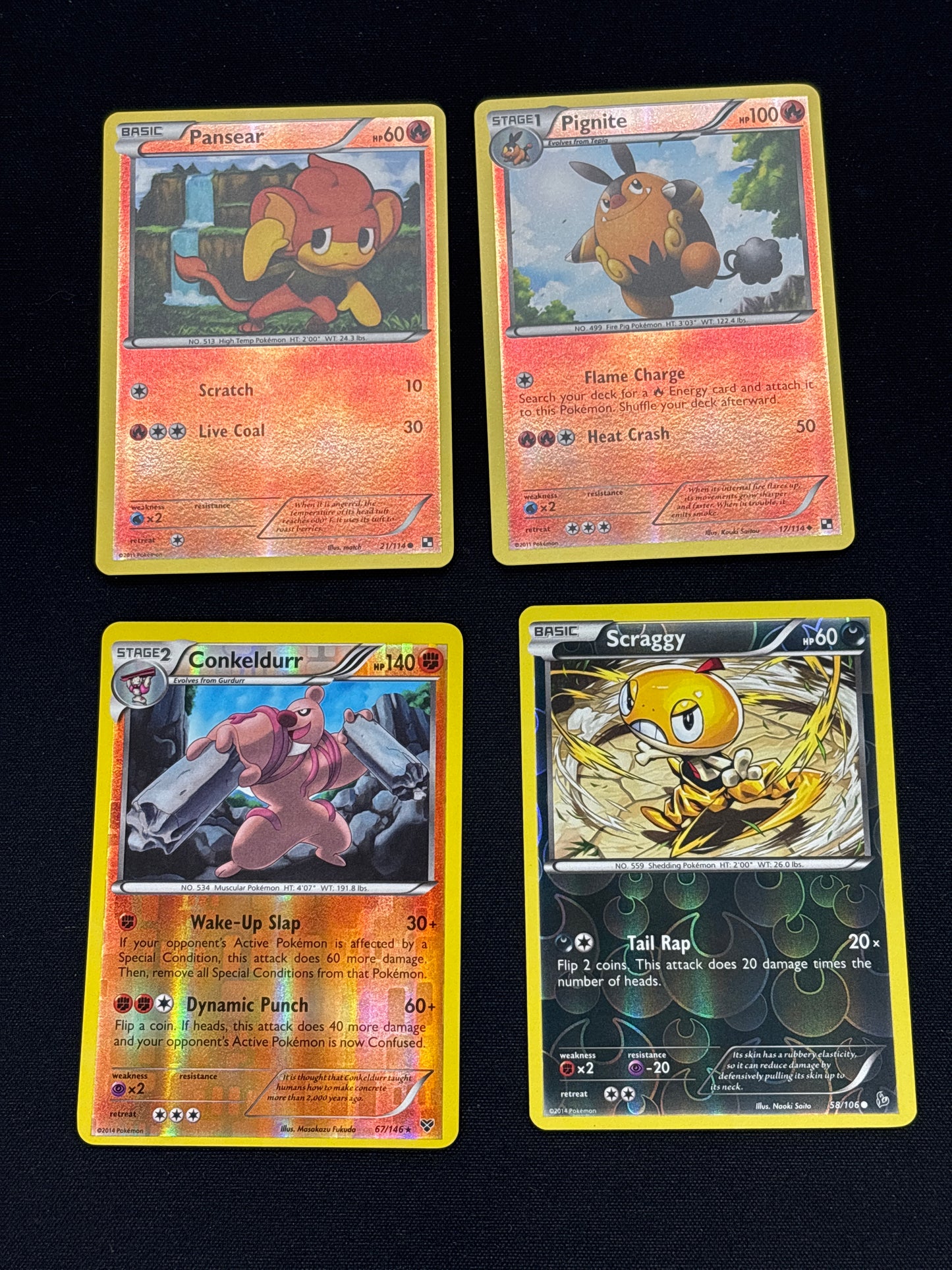 Auction Lot 65: Pokemon Reverse Holo Card Lot 5 Conditions Vary
