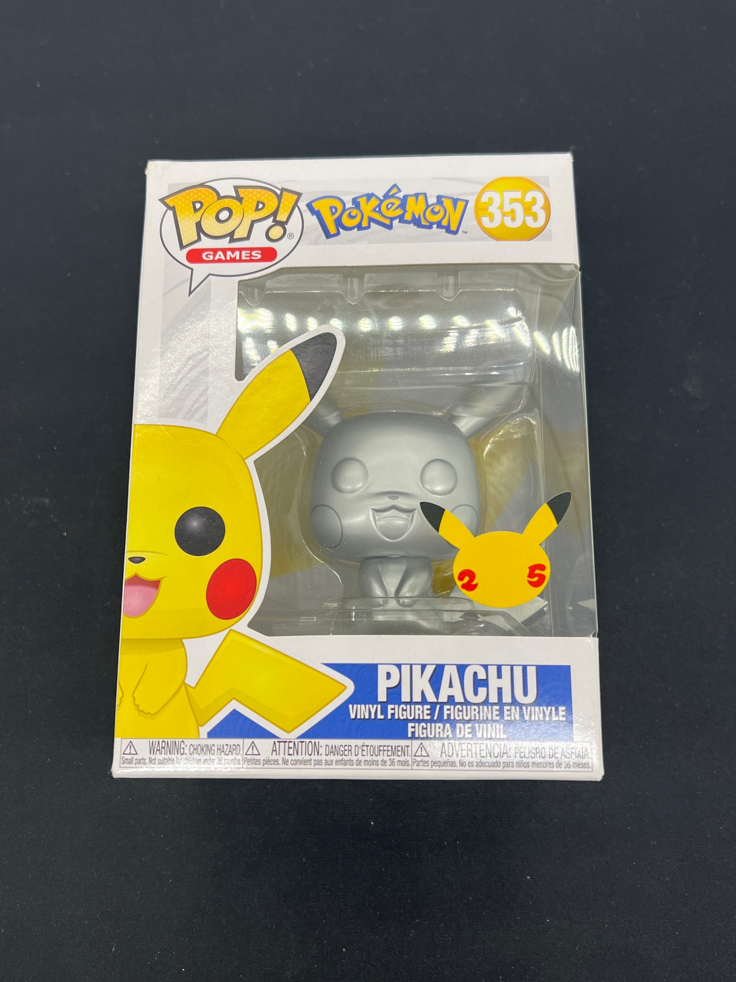 Auction Lot 266: Funko POP Pokemon Pikachu Metal Sealed