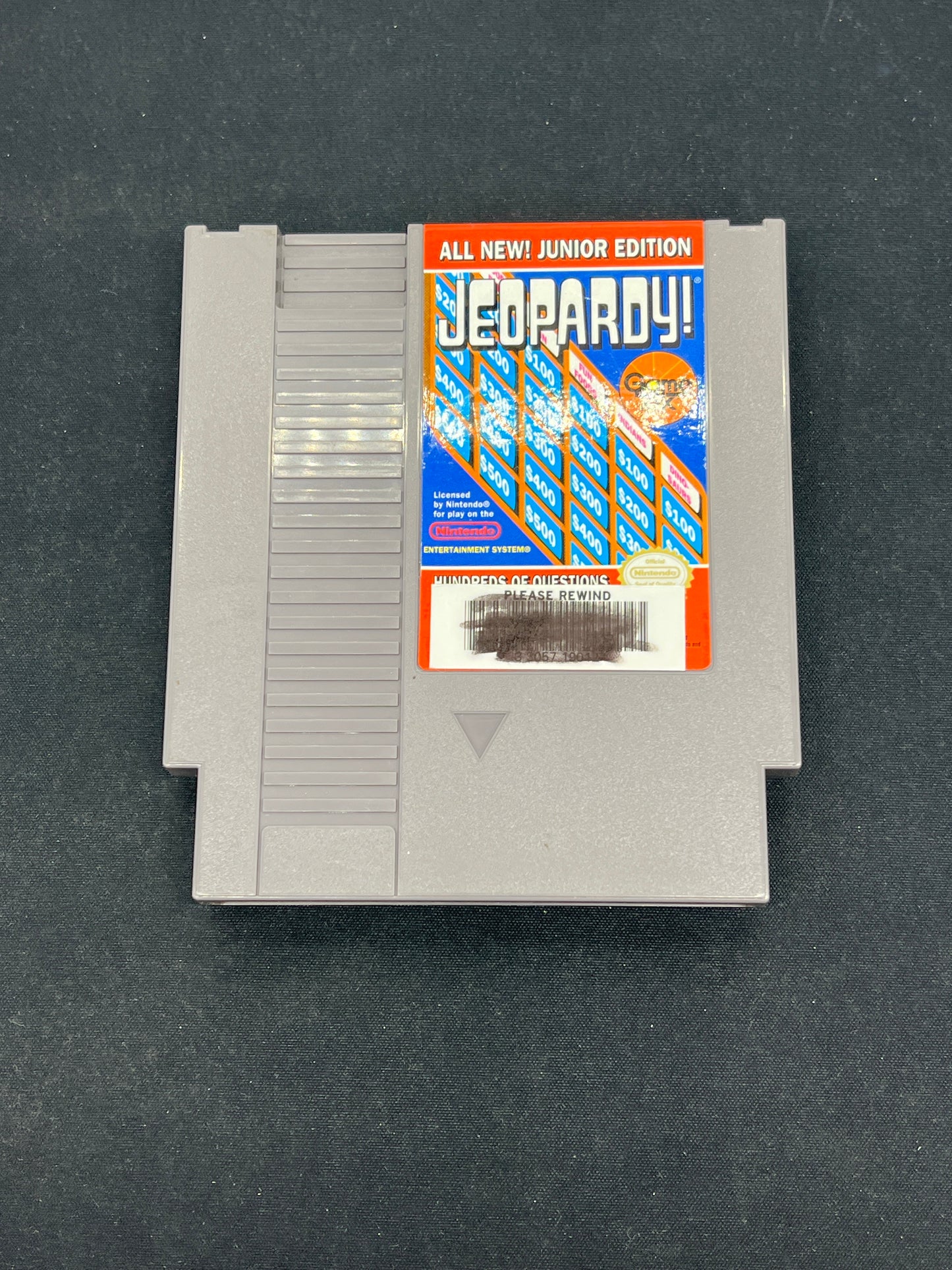 Auction Lot 55: Nintendo NES Video Game Jeopardy Loose