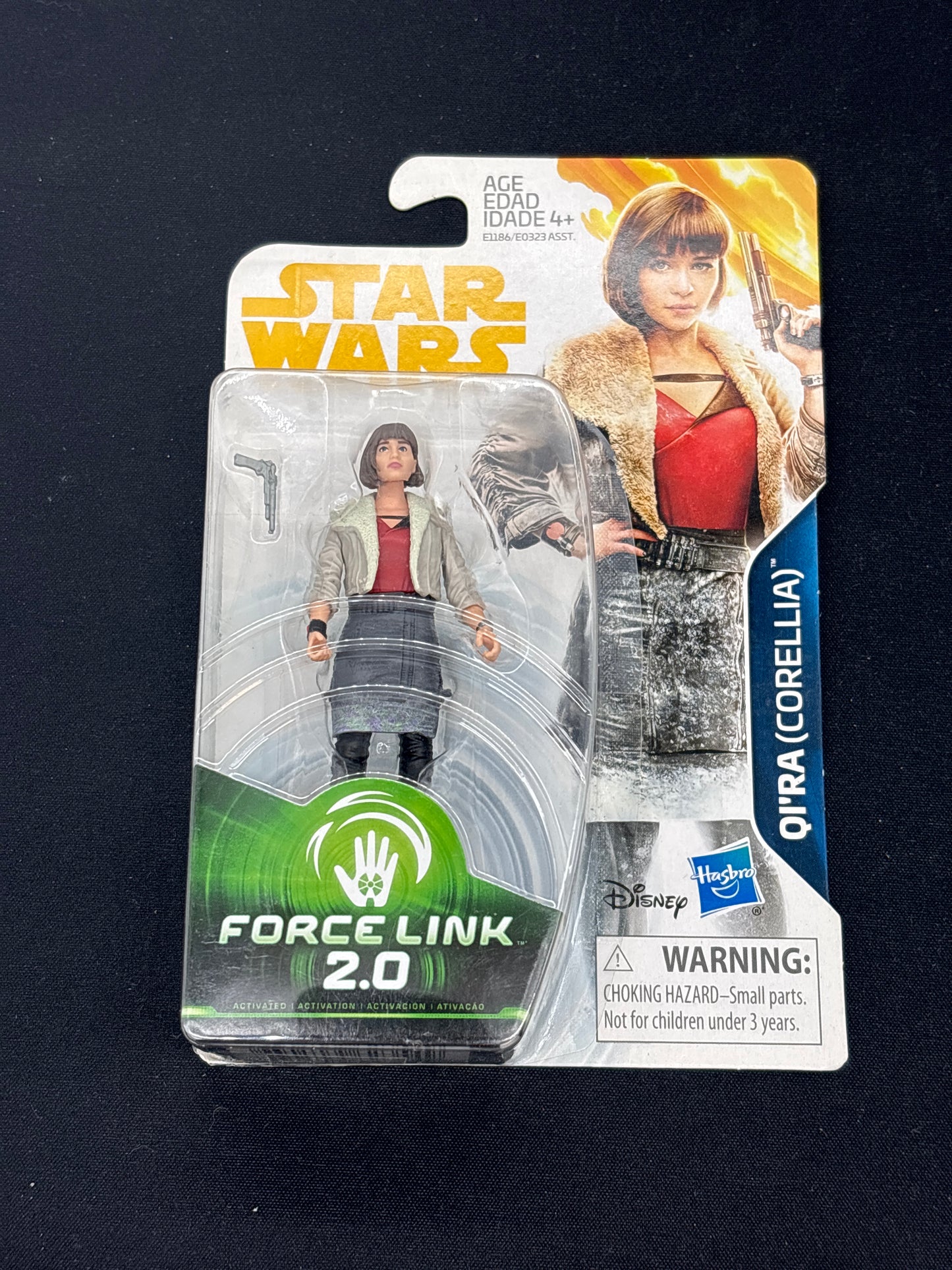 Auction Lot 68: Star Wars Qi'ra Corellia Force Link 2.0 Hasbro Figure
