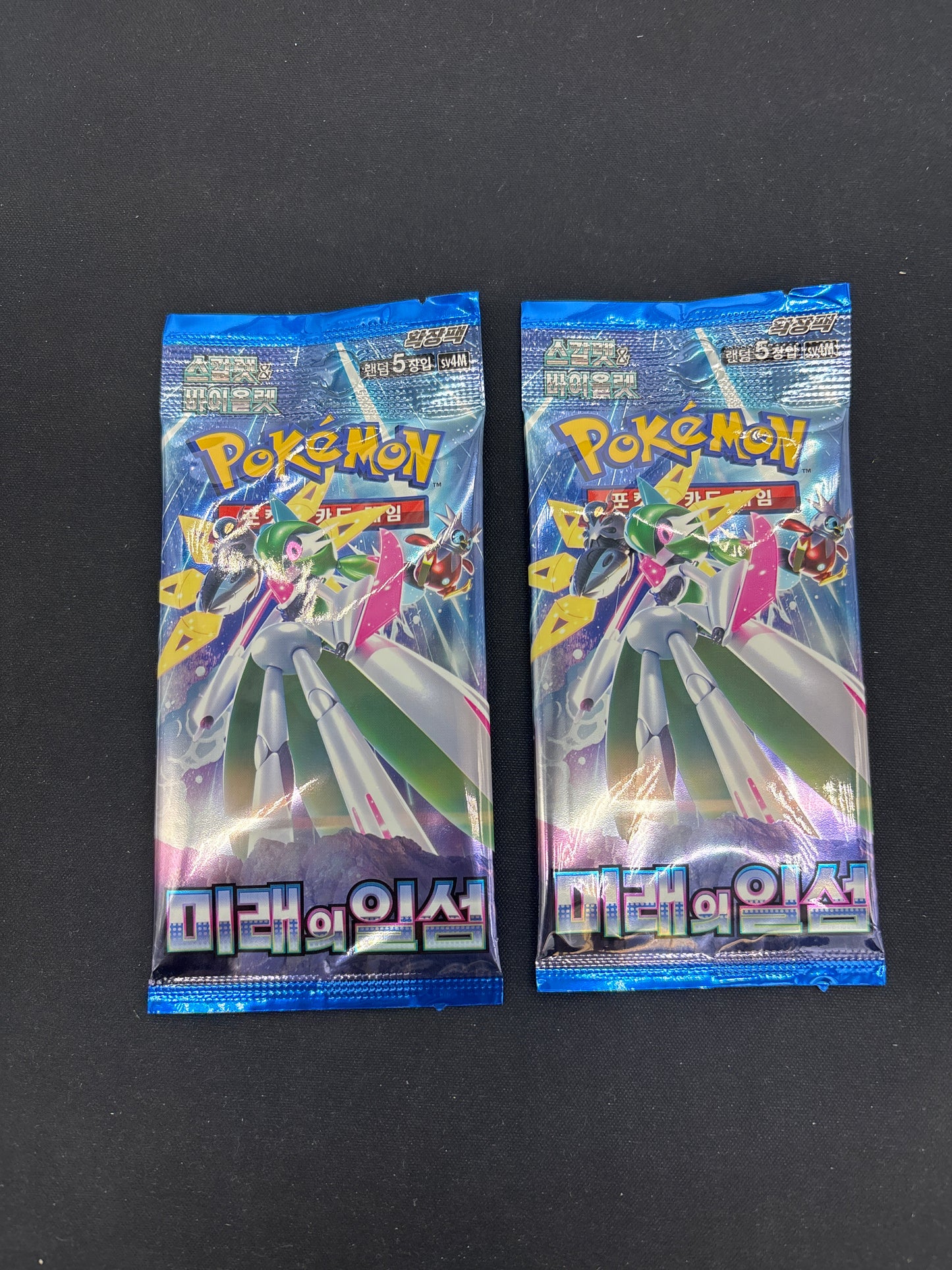 Auction Lot 92: Pokemon Packs Korean Future Flash 2 Loose Packs Lot 3