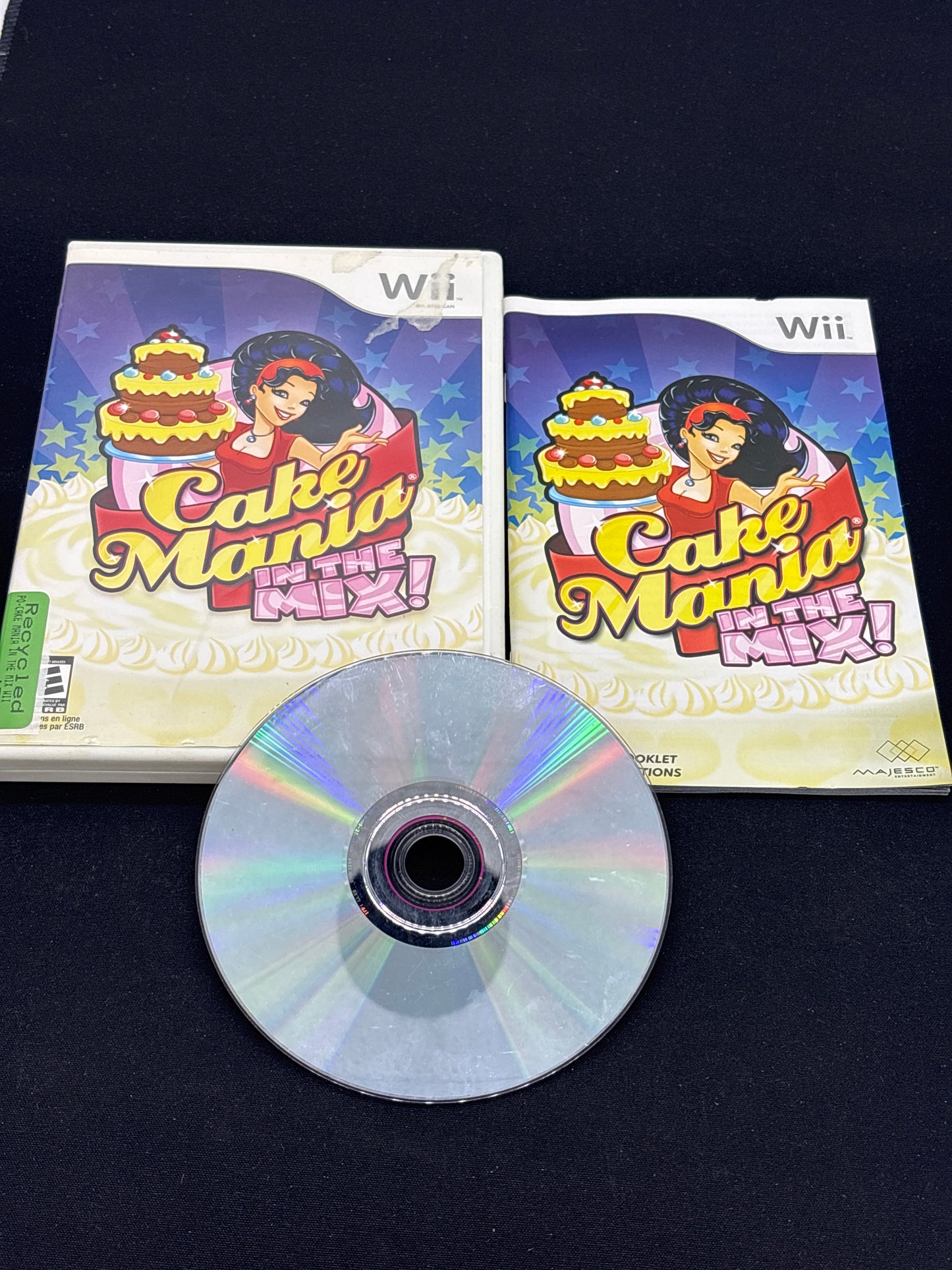 Auction Lot 120: Nintendo Wii Cake Mania in the Mix CIB
