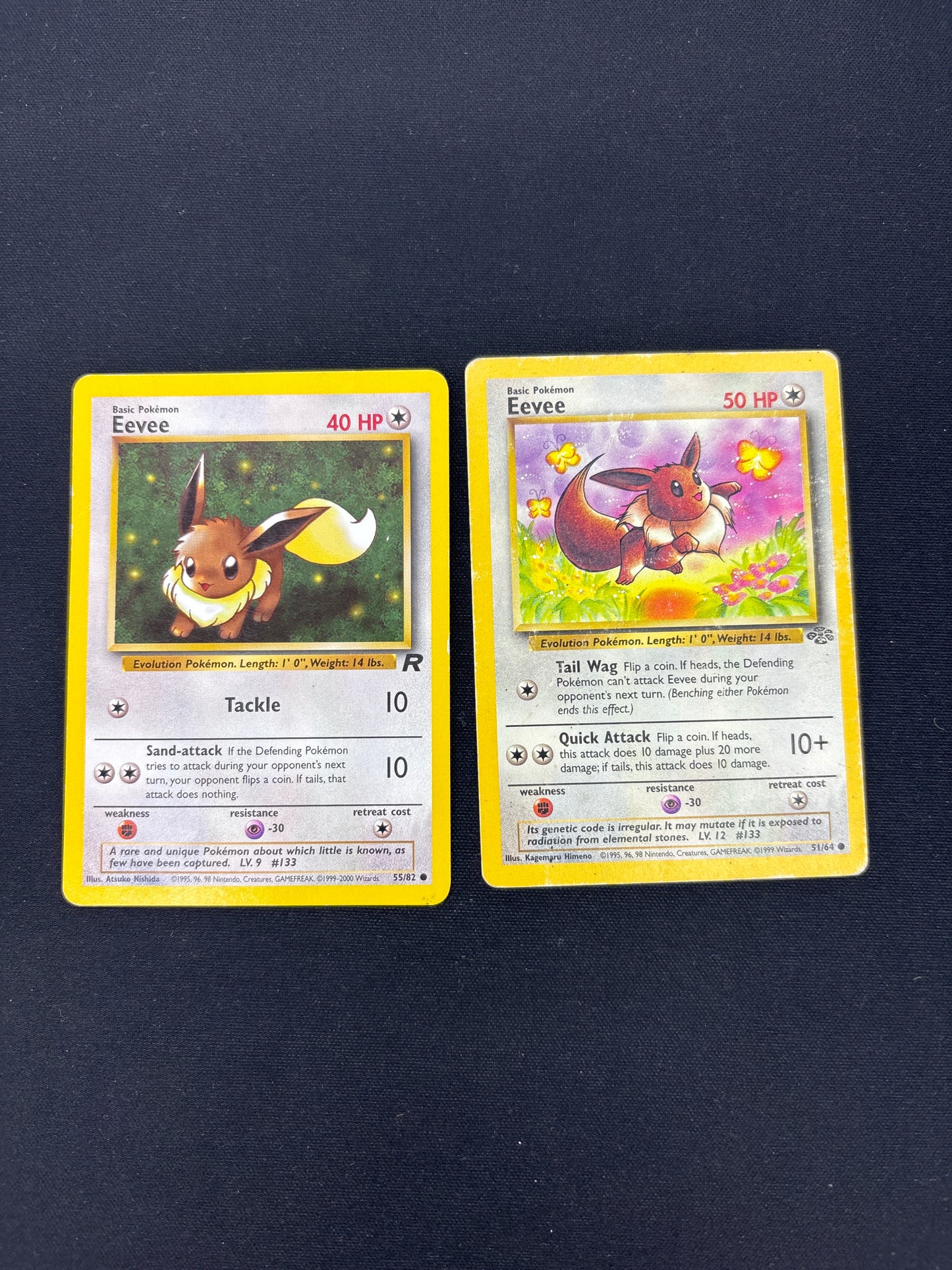 Auction Lot 50: Pokemon Eeveelution Card Lot 3 Conditions Vary