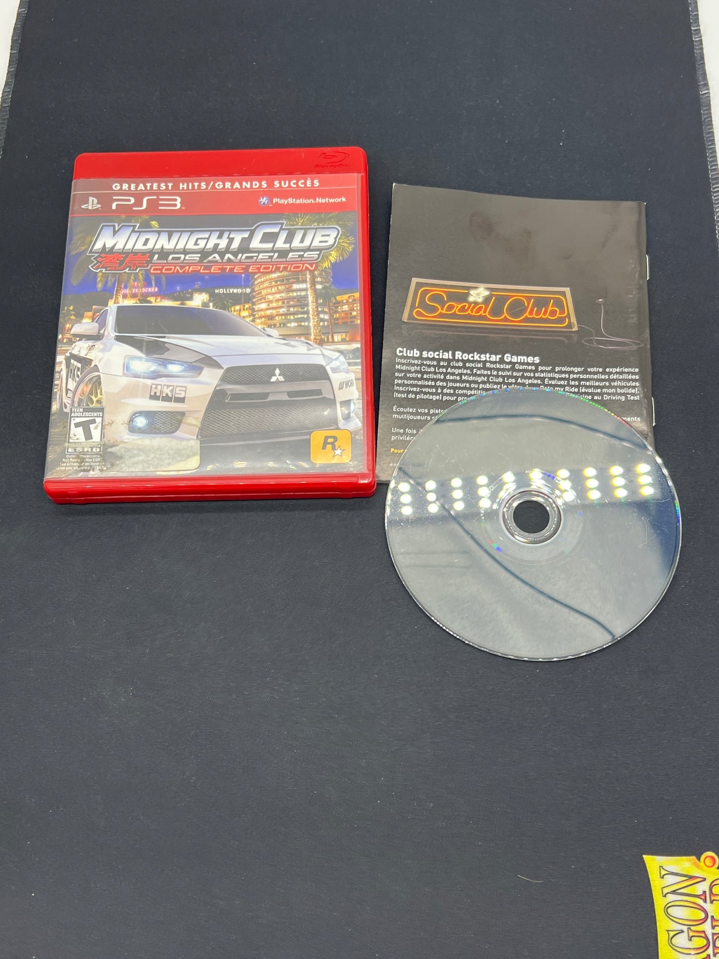 Auction Lot 179: Playstation3 Midnight Club Los Angeles Complete Edition CIB