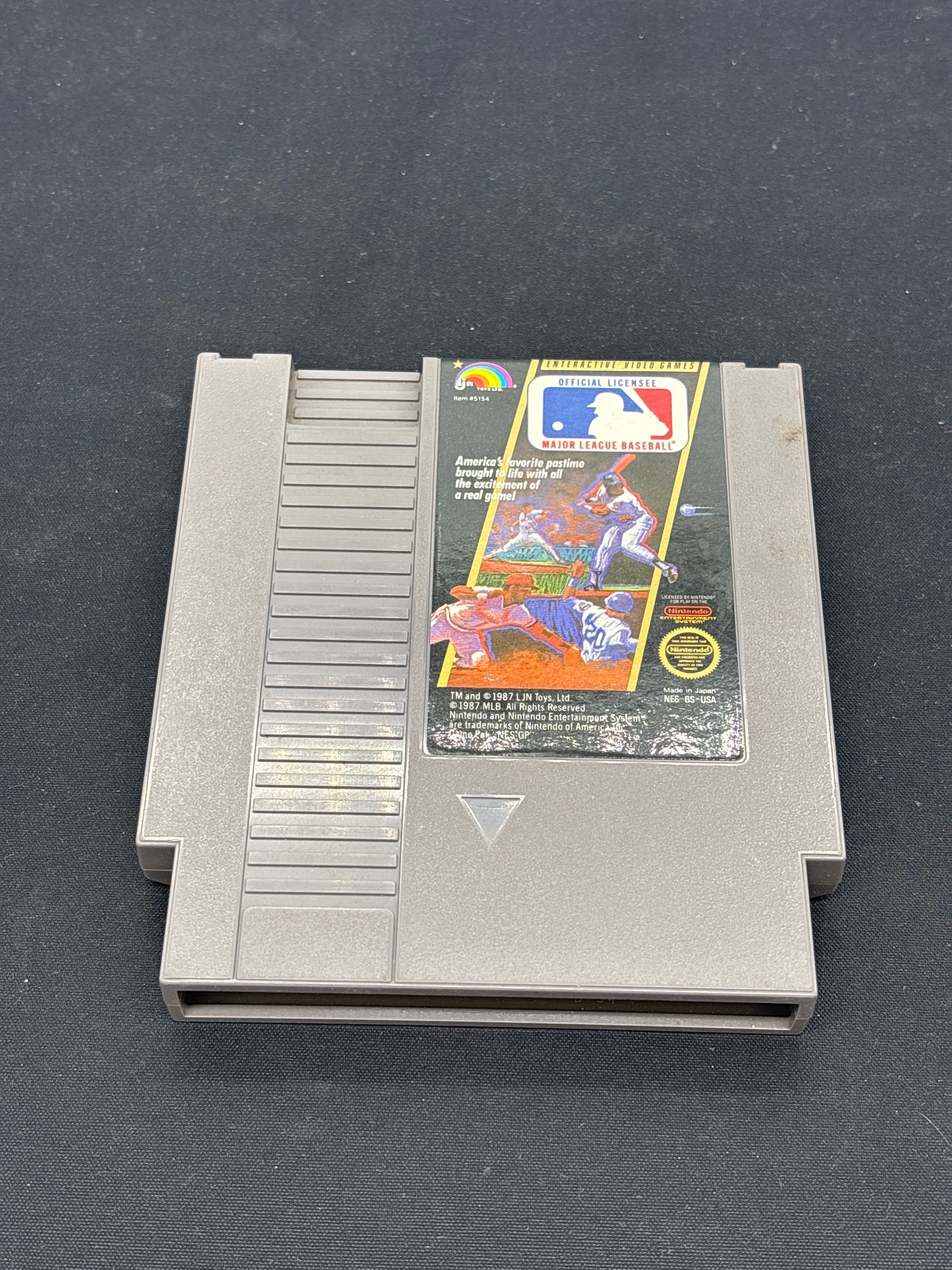 Auction Lot 86: NES Video Game Major League Baseball
