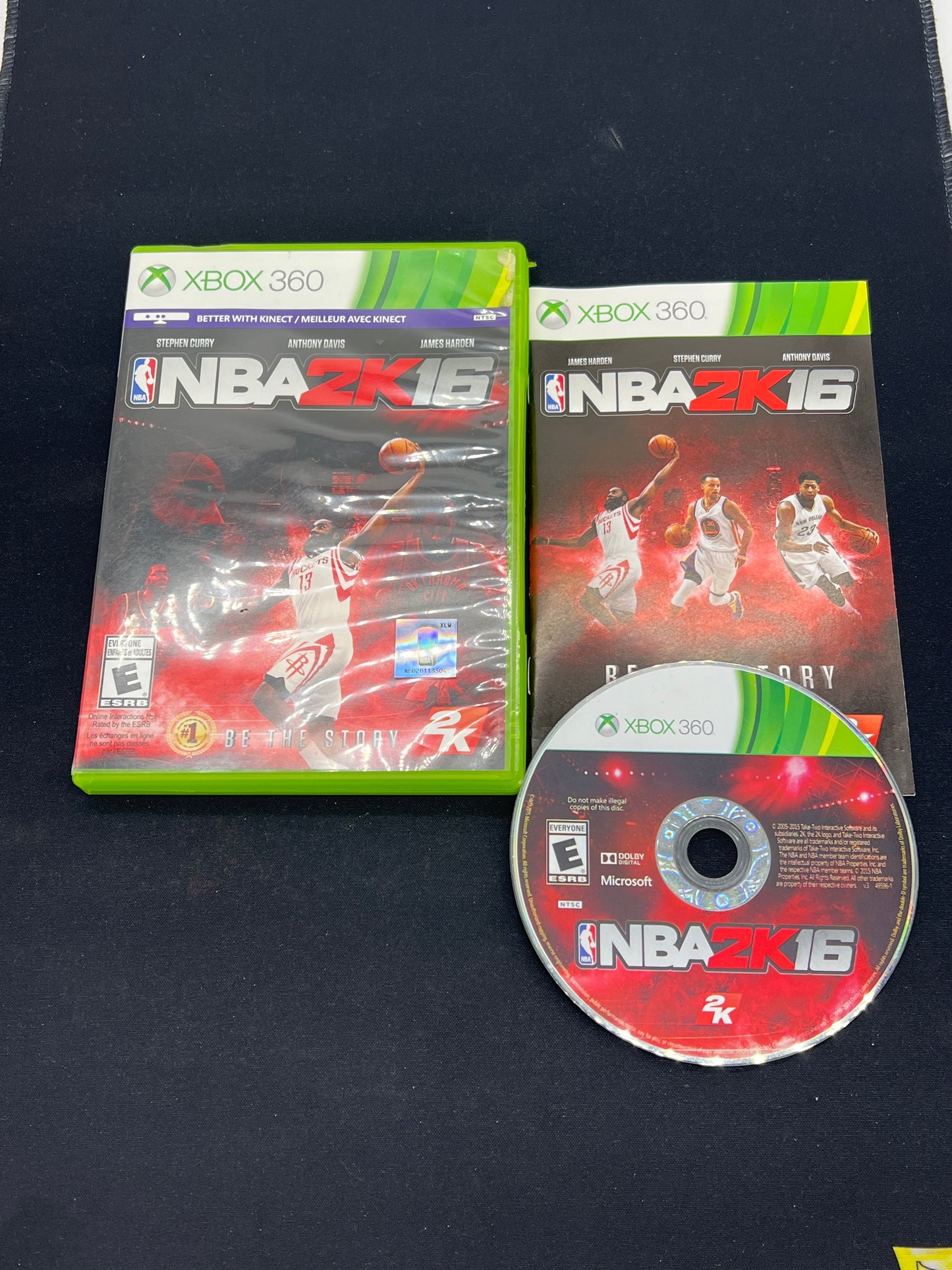 Auction Lot 153: XBOX 360 NBA 2K16 CIB