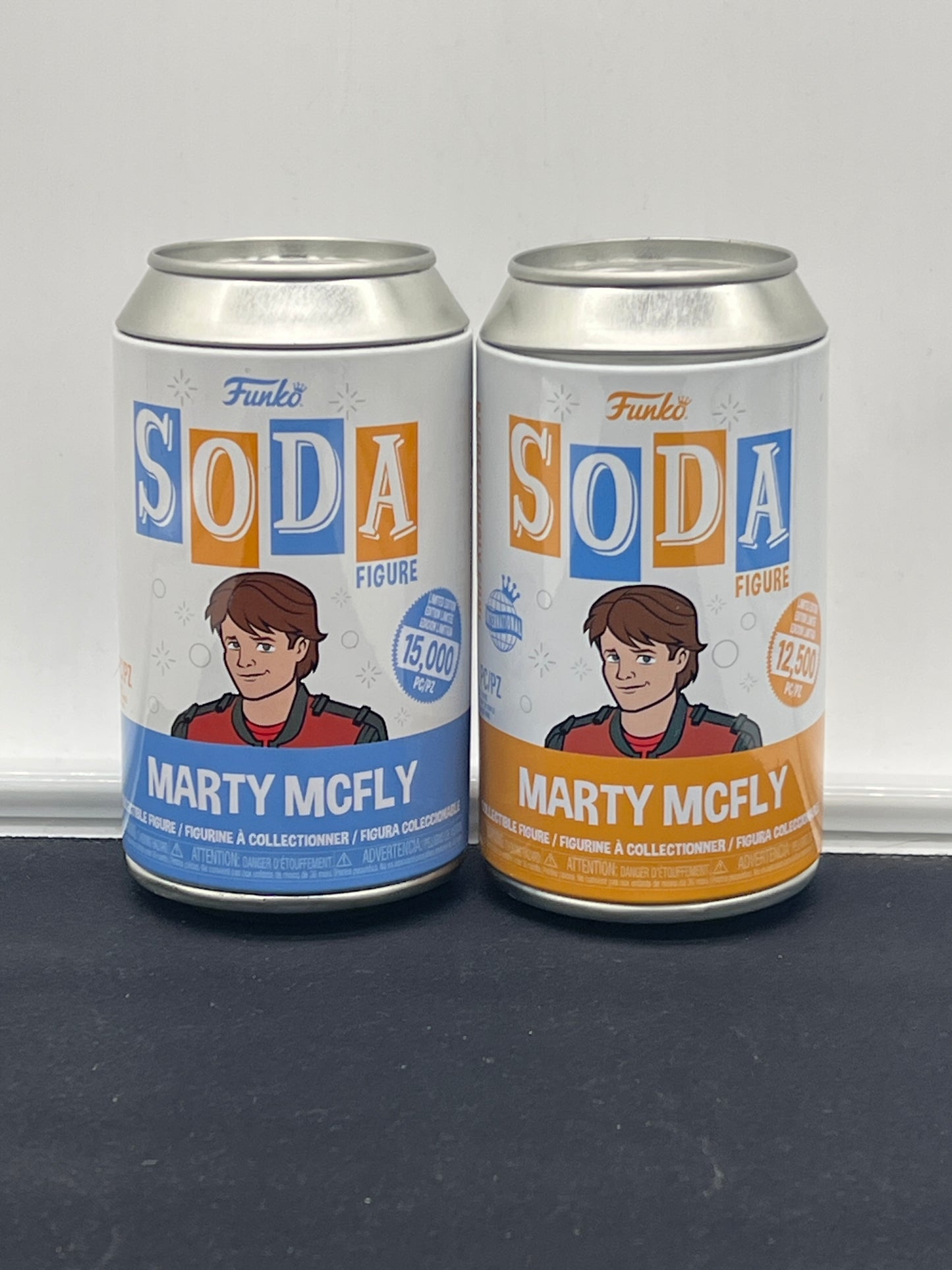 Auction Lot 142: Funko Soda Lot of 2 Marty McFly