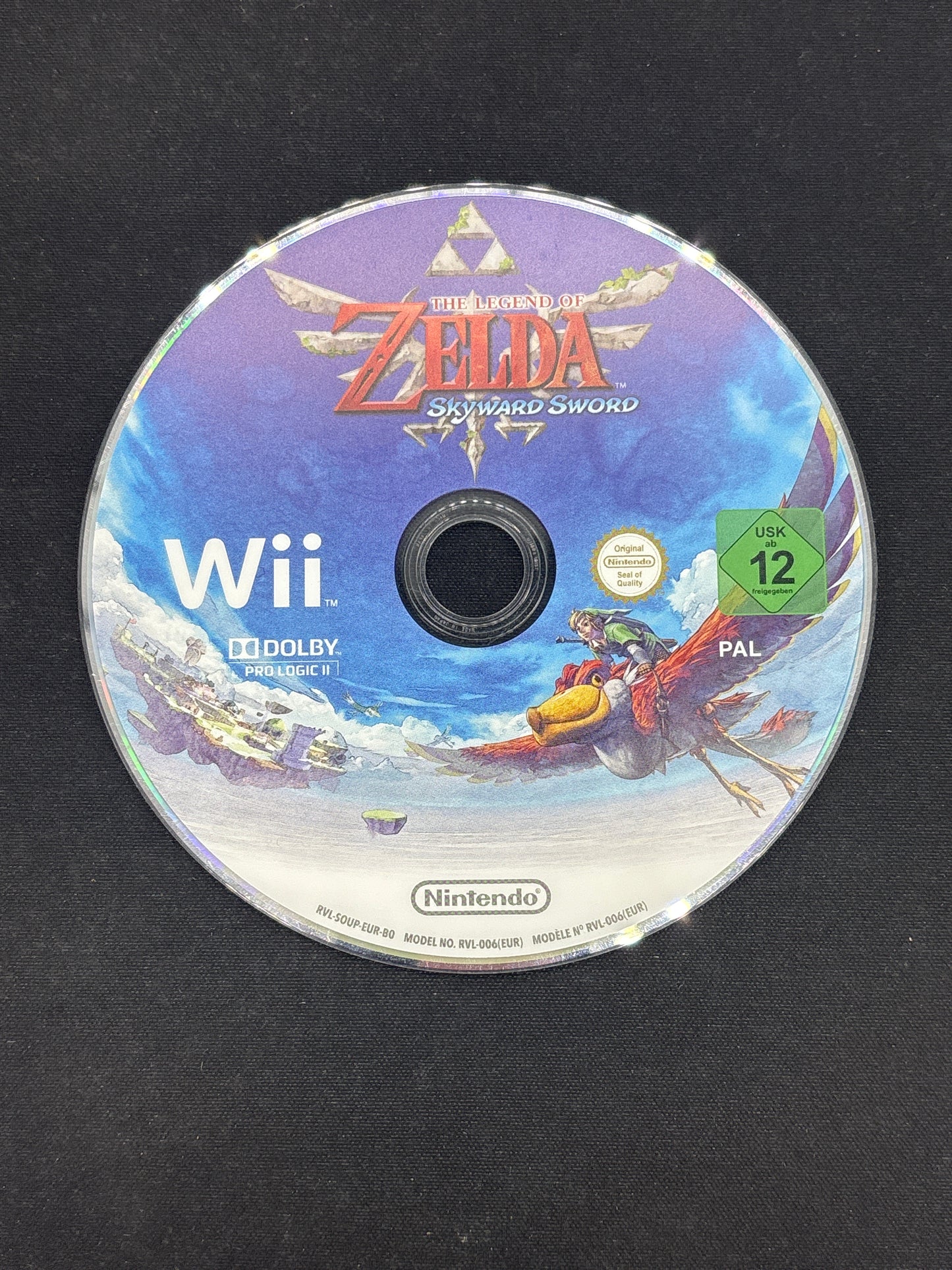 Auction Lot 164: Nintendo Wii PAL Video Game The Legend of Zelda Skyward Sword Loose