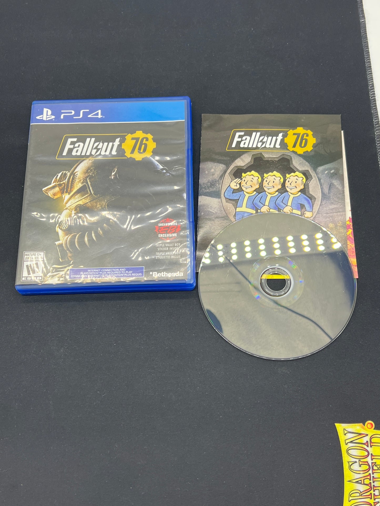 Auction Lot 195: Playstation4 Fallout 76 CIB