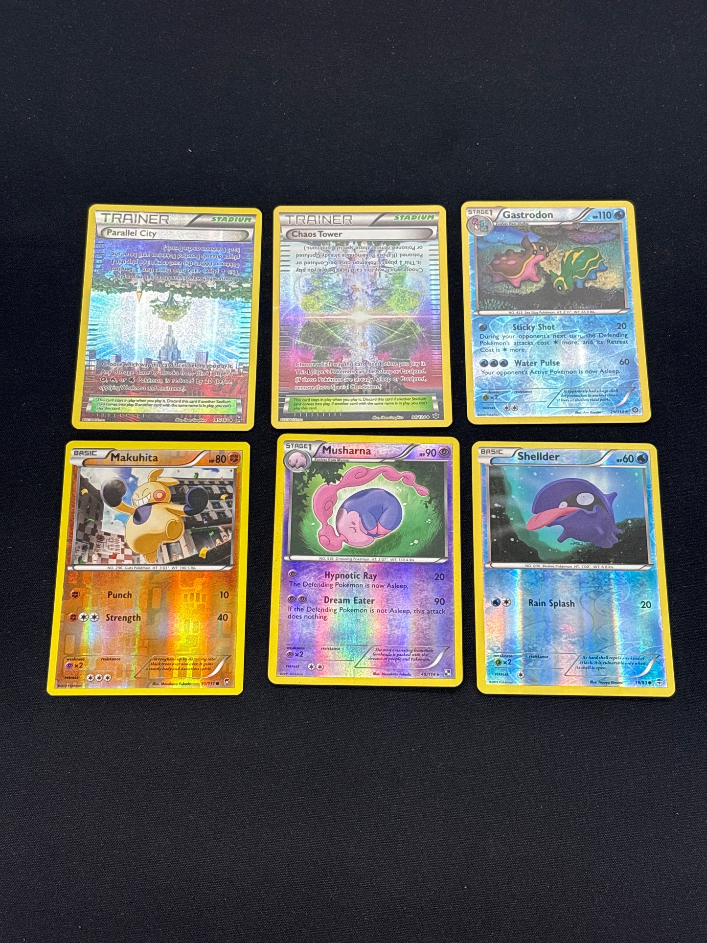 Auction Lot 258: Pokemon Reverse Holo Card Lot 8 Conditions Vary