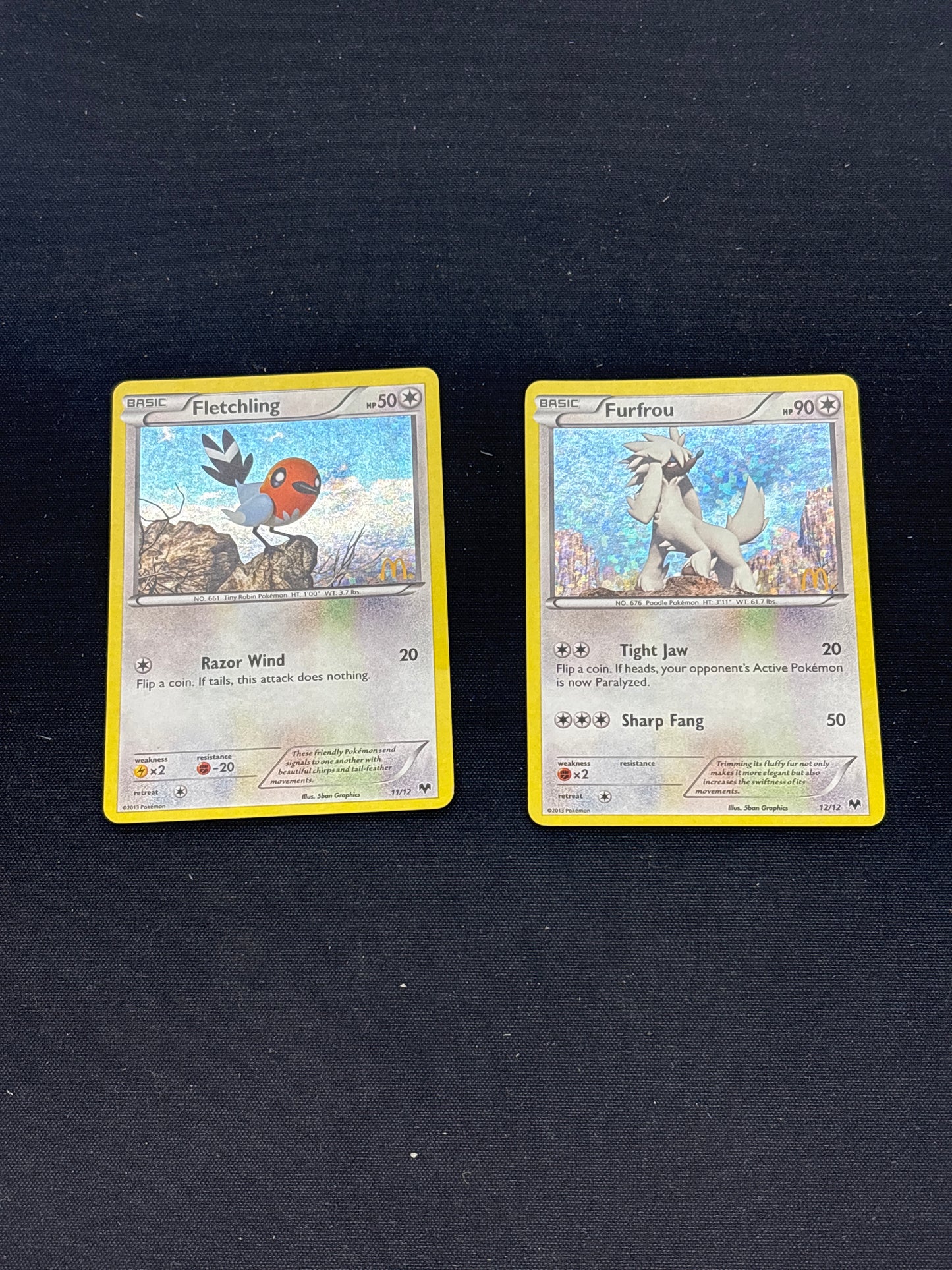 Auction Lot 477: Pokemon Cards McDonald's Holo Lot Conditions Vary