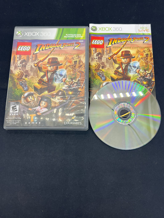 Auction Lot 174: XBOX 360 Video Game Lego Indiana Jones 2 CIB