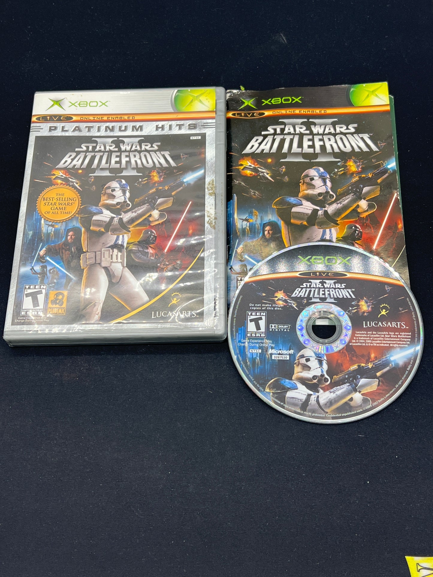 Auction Lot 159: XBOX Star Wars Battlefront CIB