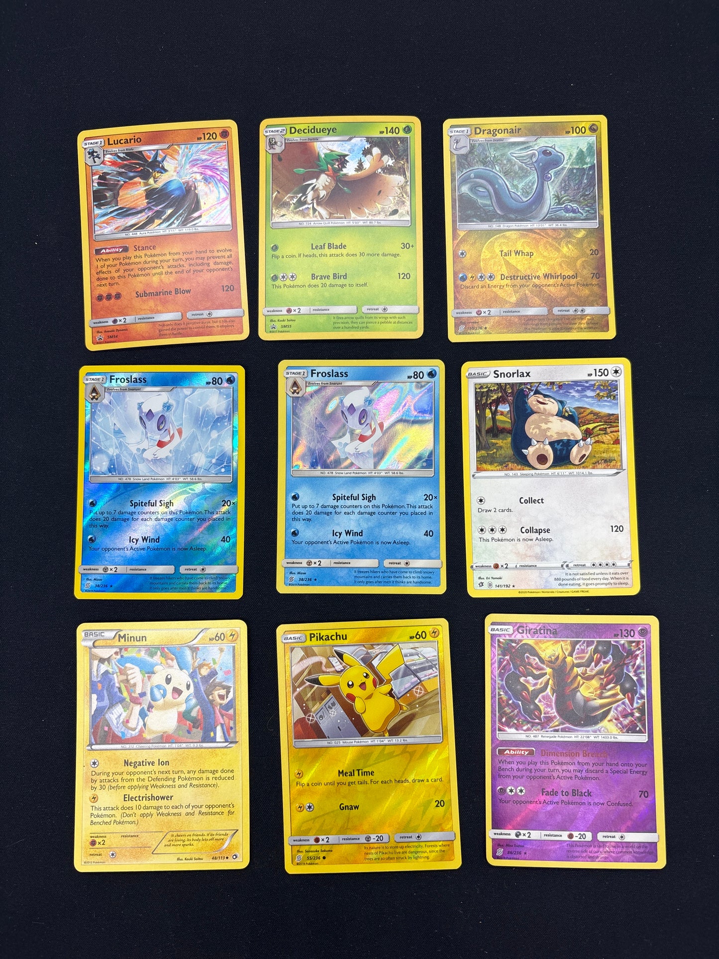 Auction Lot 66: Pokemon Card Lot 11 Conditions Vary