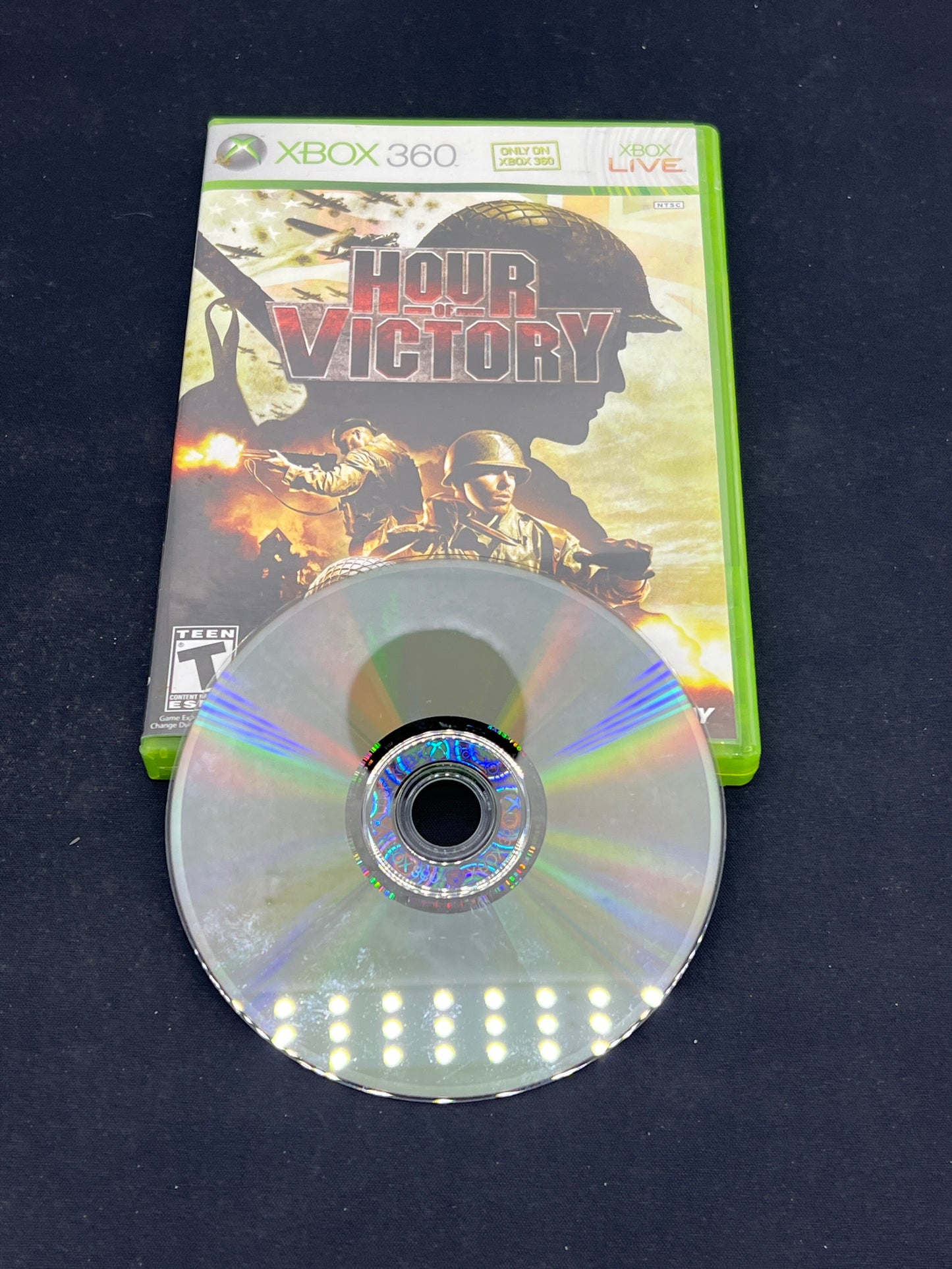 Auction Lot 134: XBOX 360 Video Game Hour of Victory