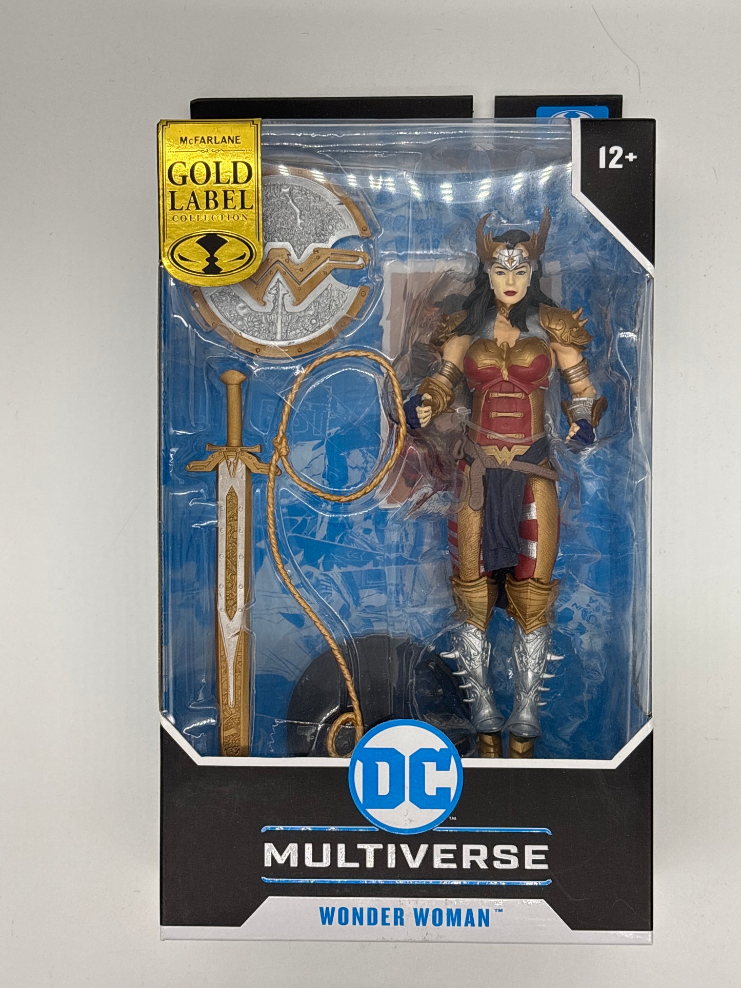 Auction Lot 5: Wonder Woman Gold Label DC Multiverse Figure Unopened