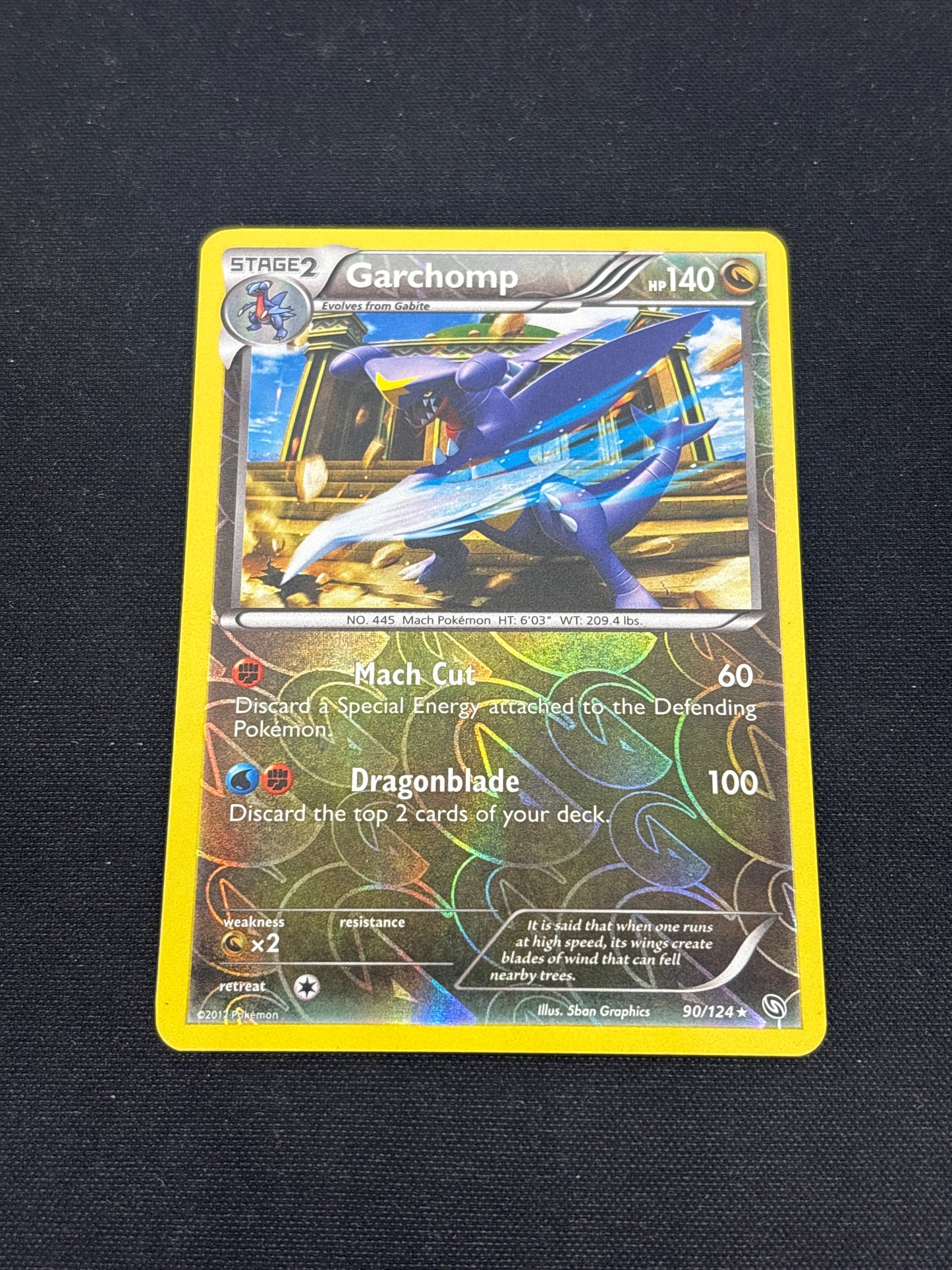 Auction Lot 269: Pokemon Cards Garchomp Reverse Holo Dragon Exalted Condition Vary