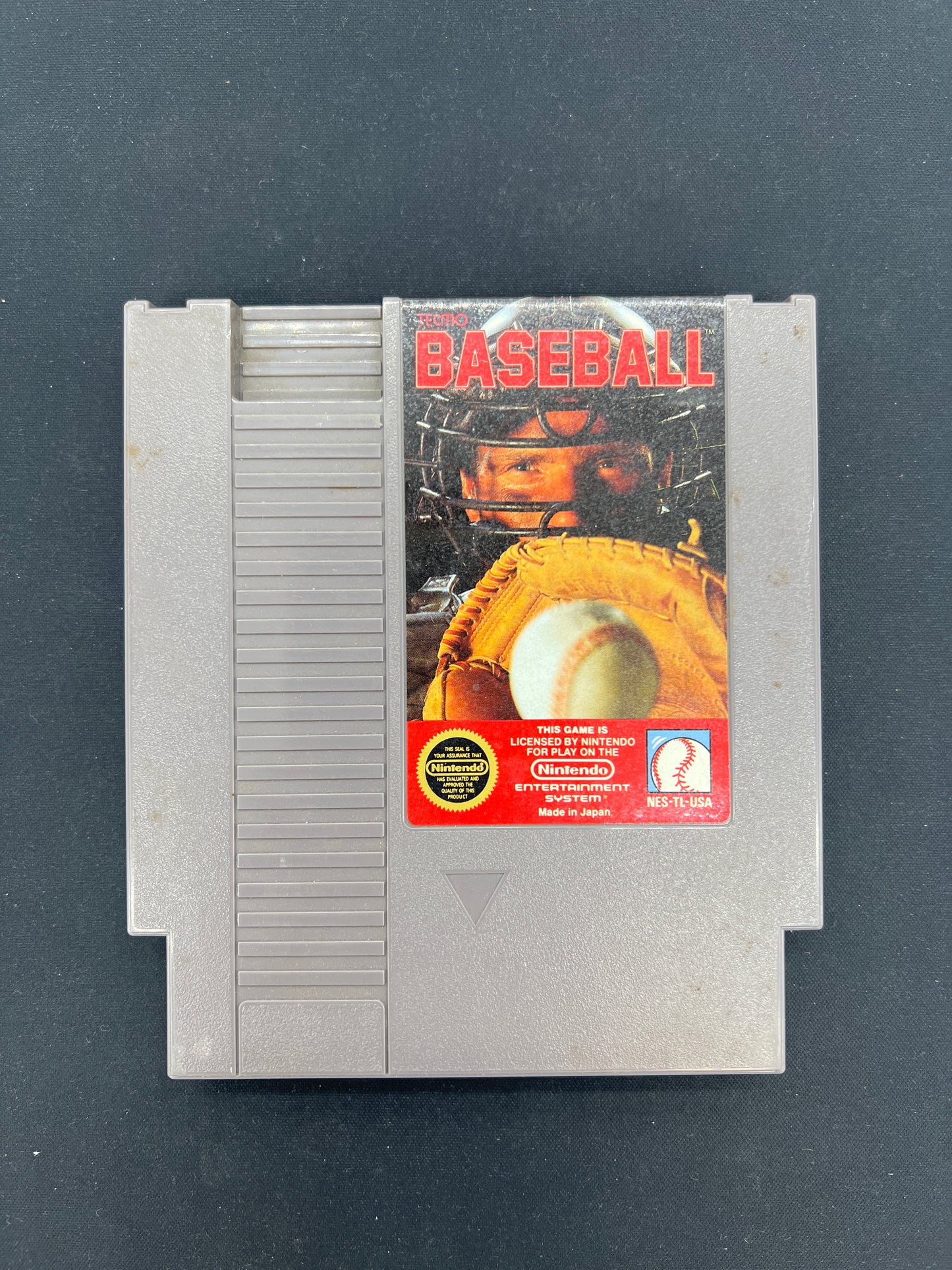 Auction Lot 110: Nintendo NES Video Game Tecmo Baseball Loose