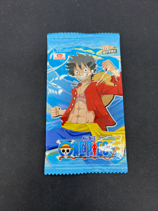 Auction Lot 372: Unofficial One Piece TCG Chinese Loose Pack Sealed