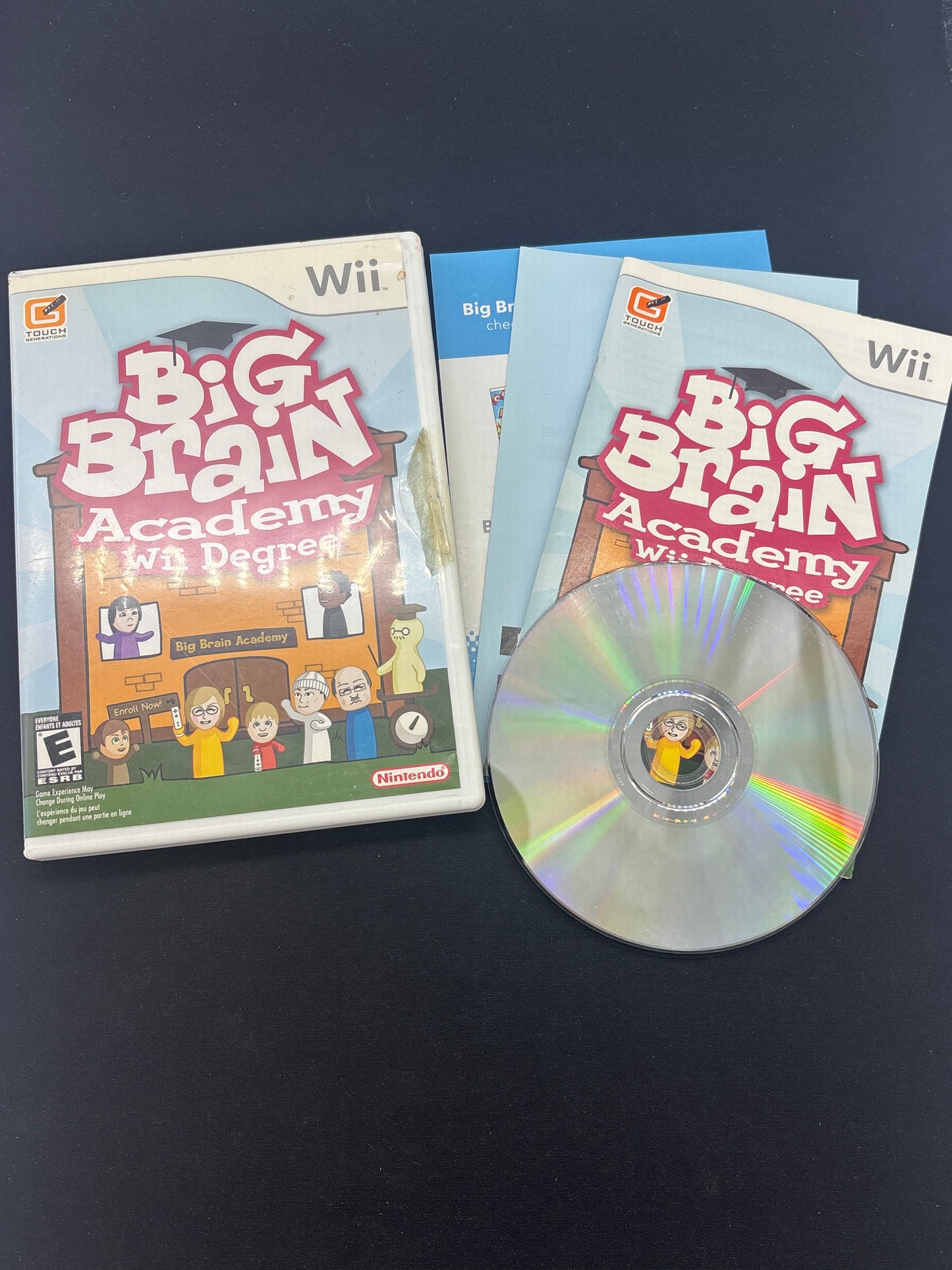 Auction Lot 137: Big Brain Academy Wii Degree Video Game Nintendo Wii CIB