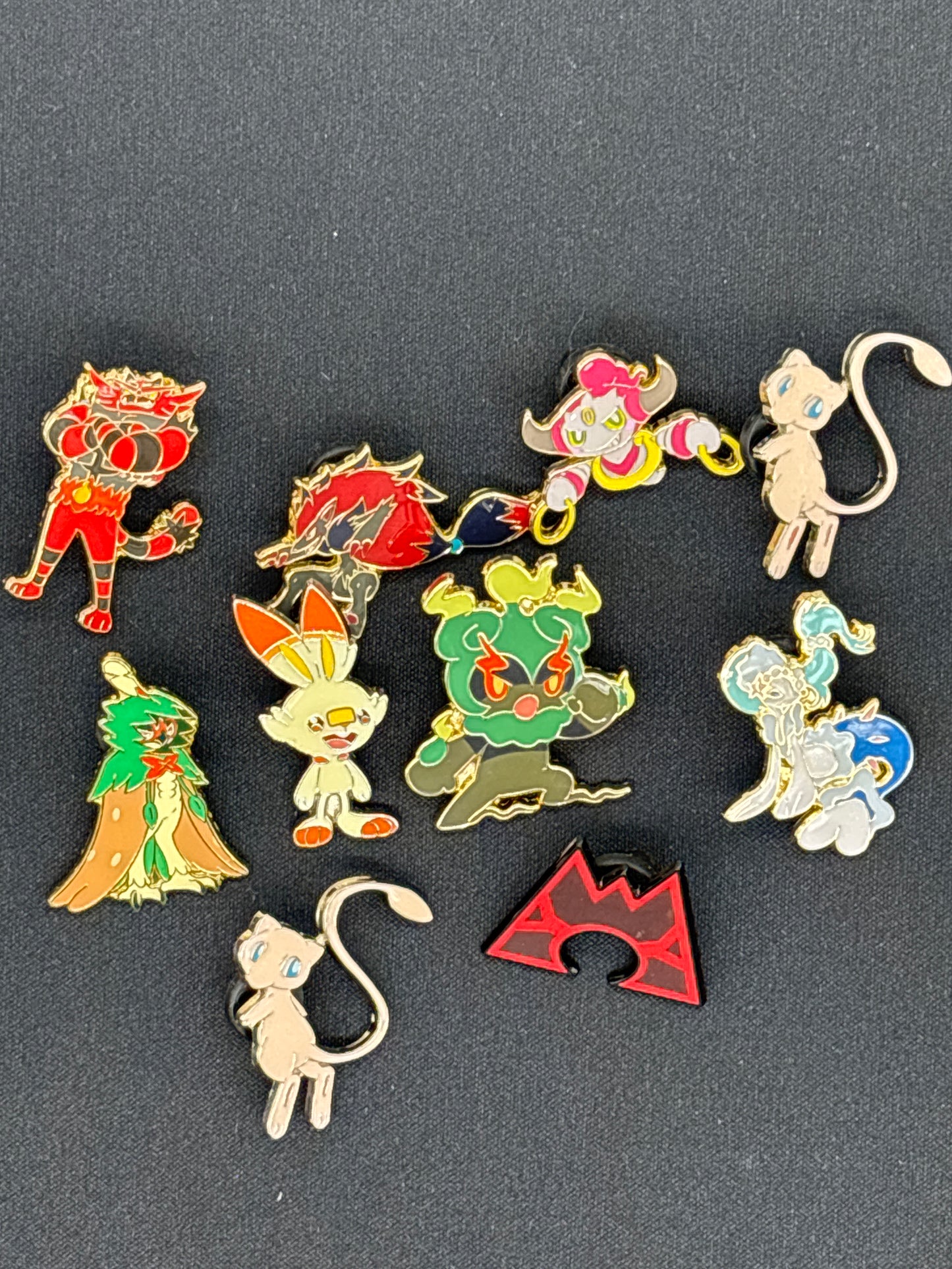 Auction Lot 96: Pokemon Metal Pins Lot 1