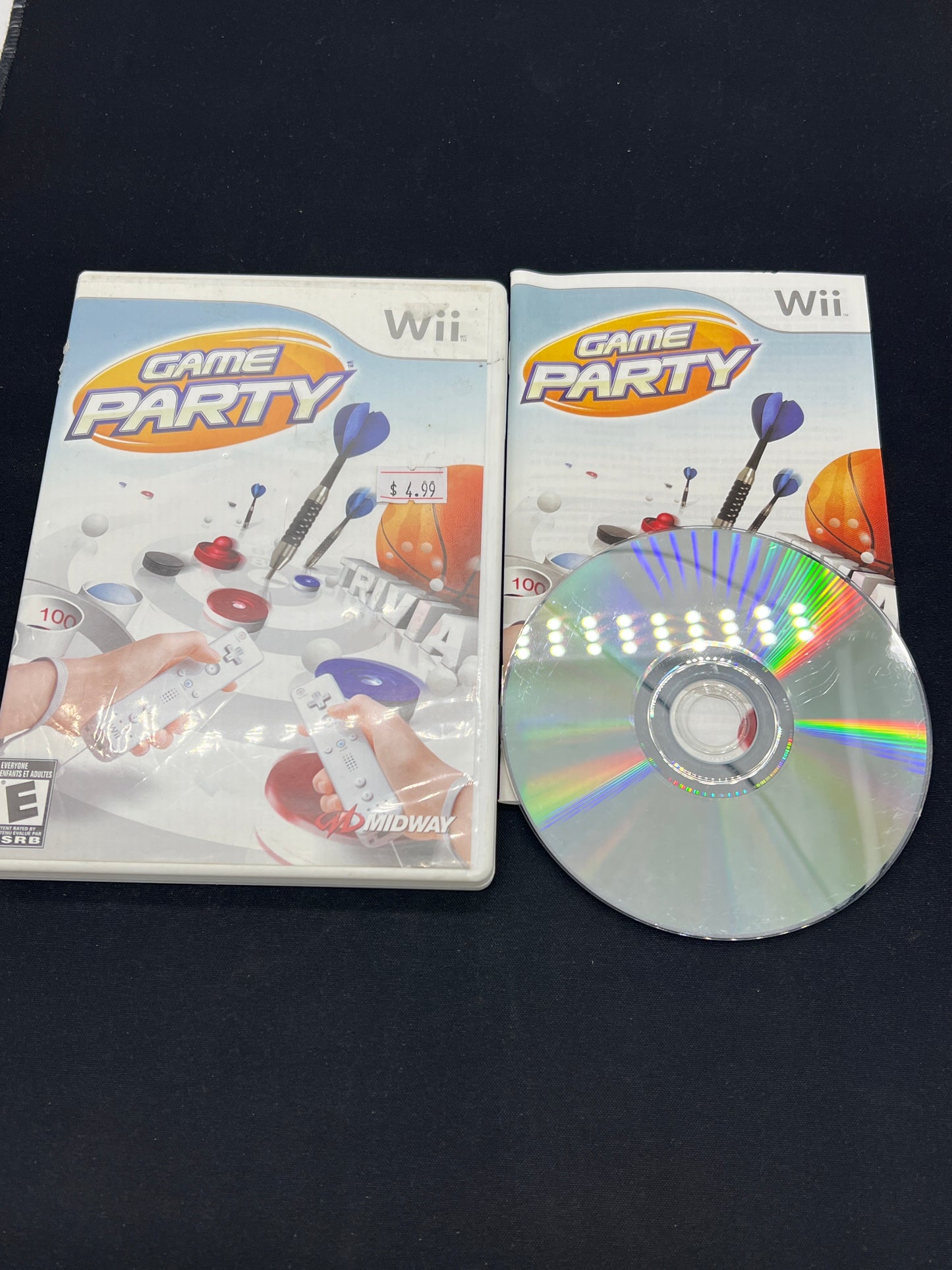 Auction Lot 184: Wii Video Game Game Party CIB