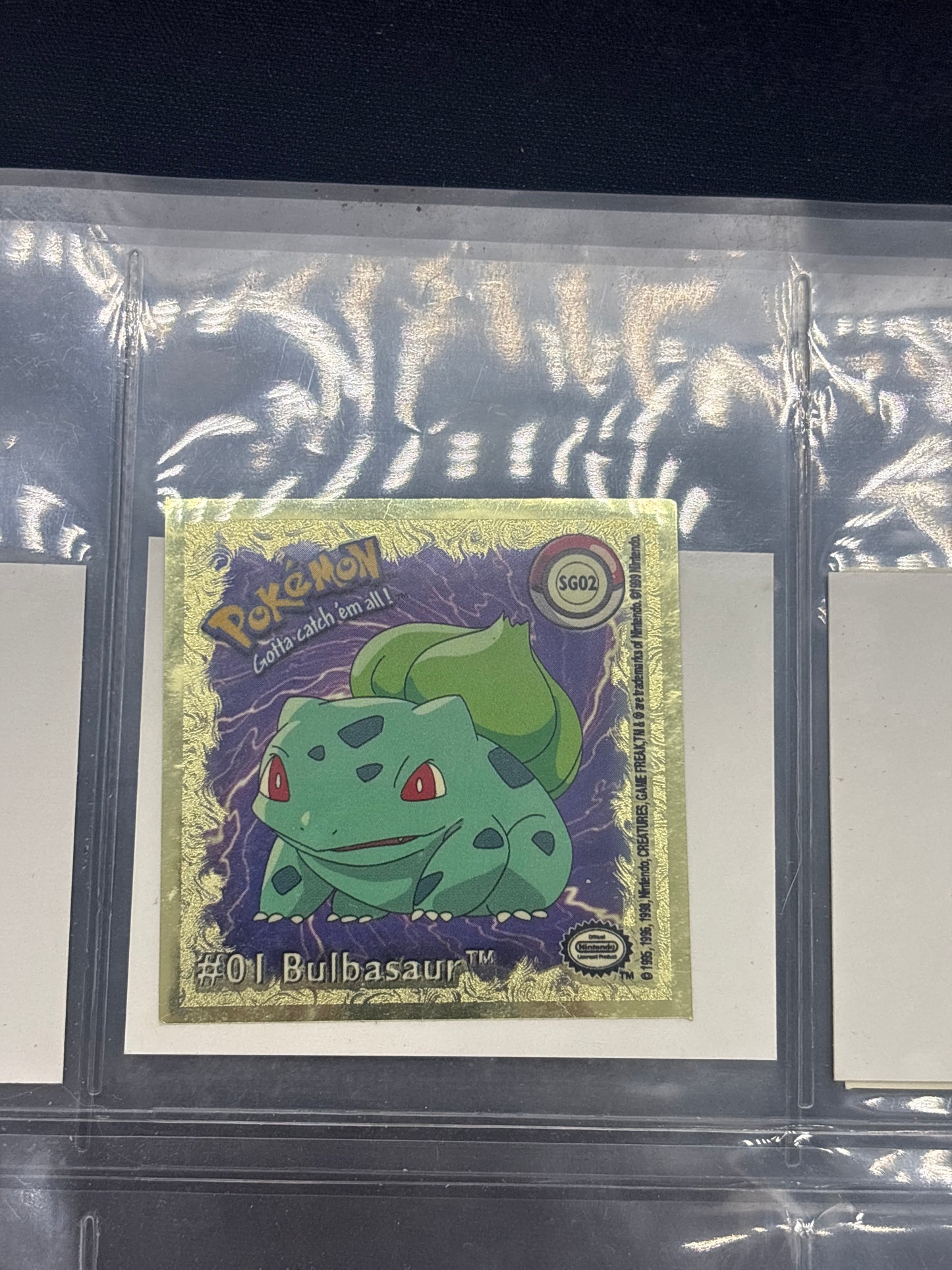 Auction Lot 30: Pokemon Stickers Lenticular Lot 4