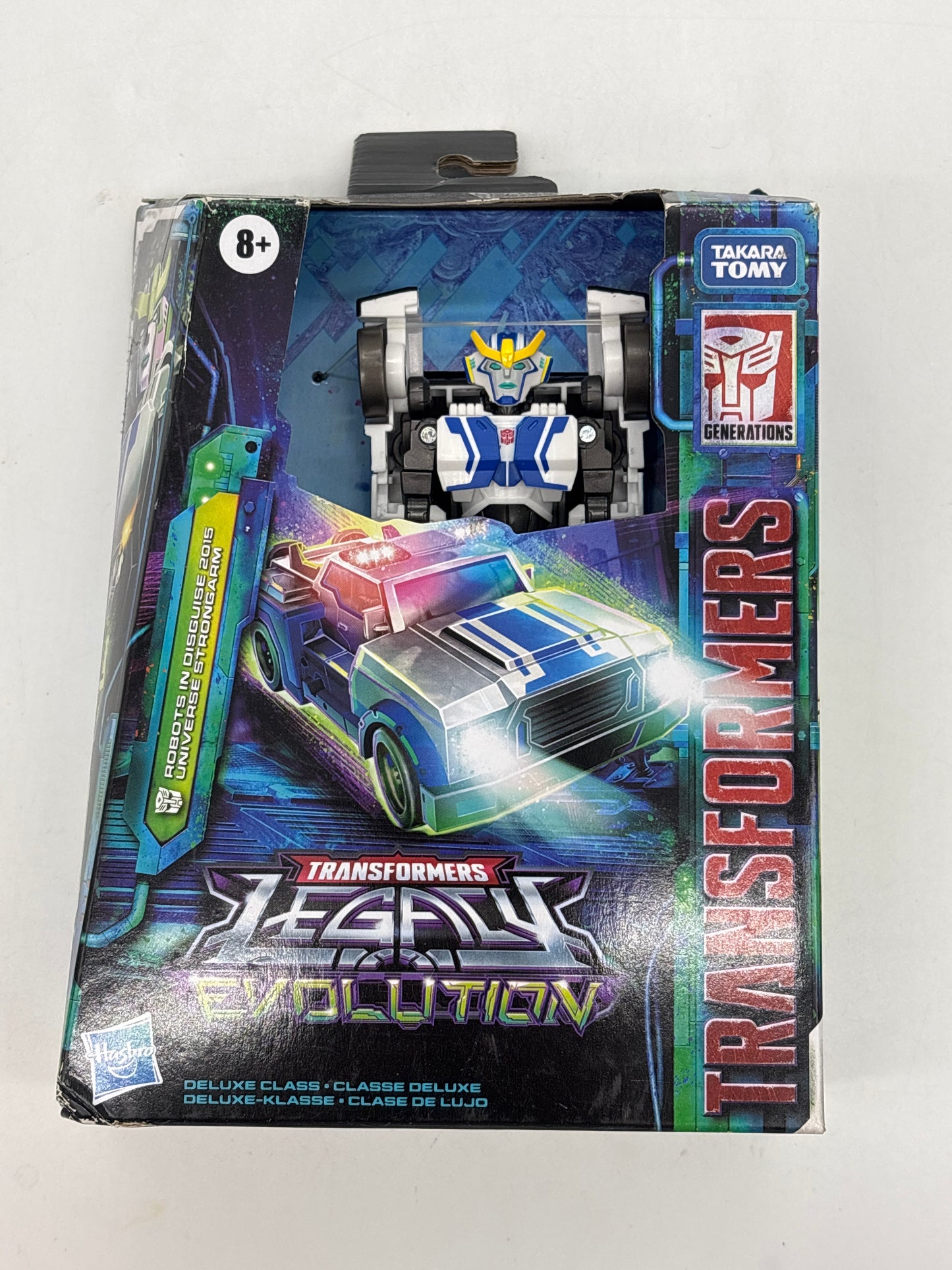 Auction Lot 158: Transformers Legacy Evolution Robots in Disguise 2015 Universe Strong Arm Figure