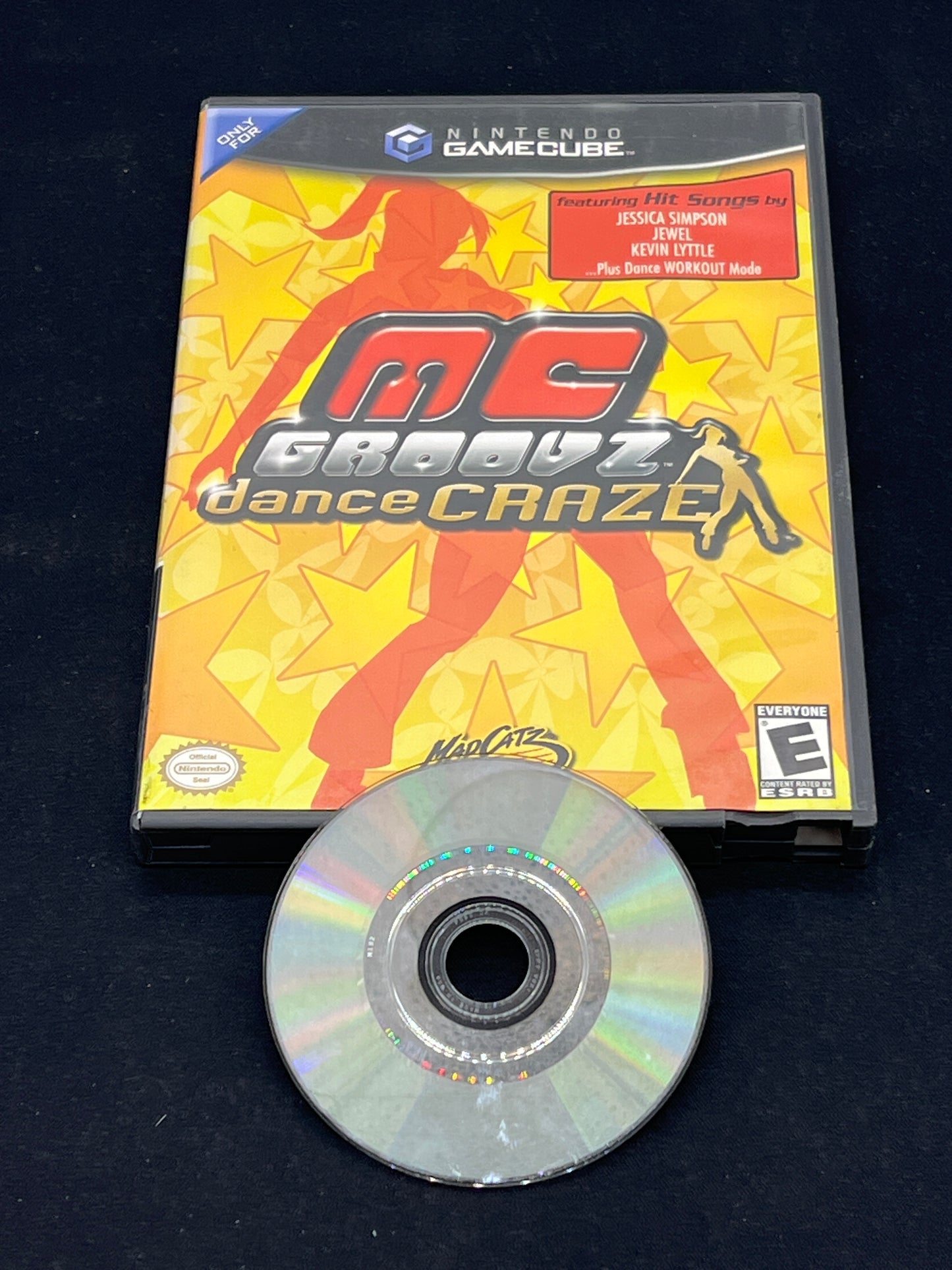 Auction Lot 68: Nintendo Gamecube Video Game MC Groovz Dance Craze