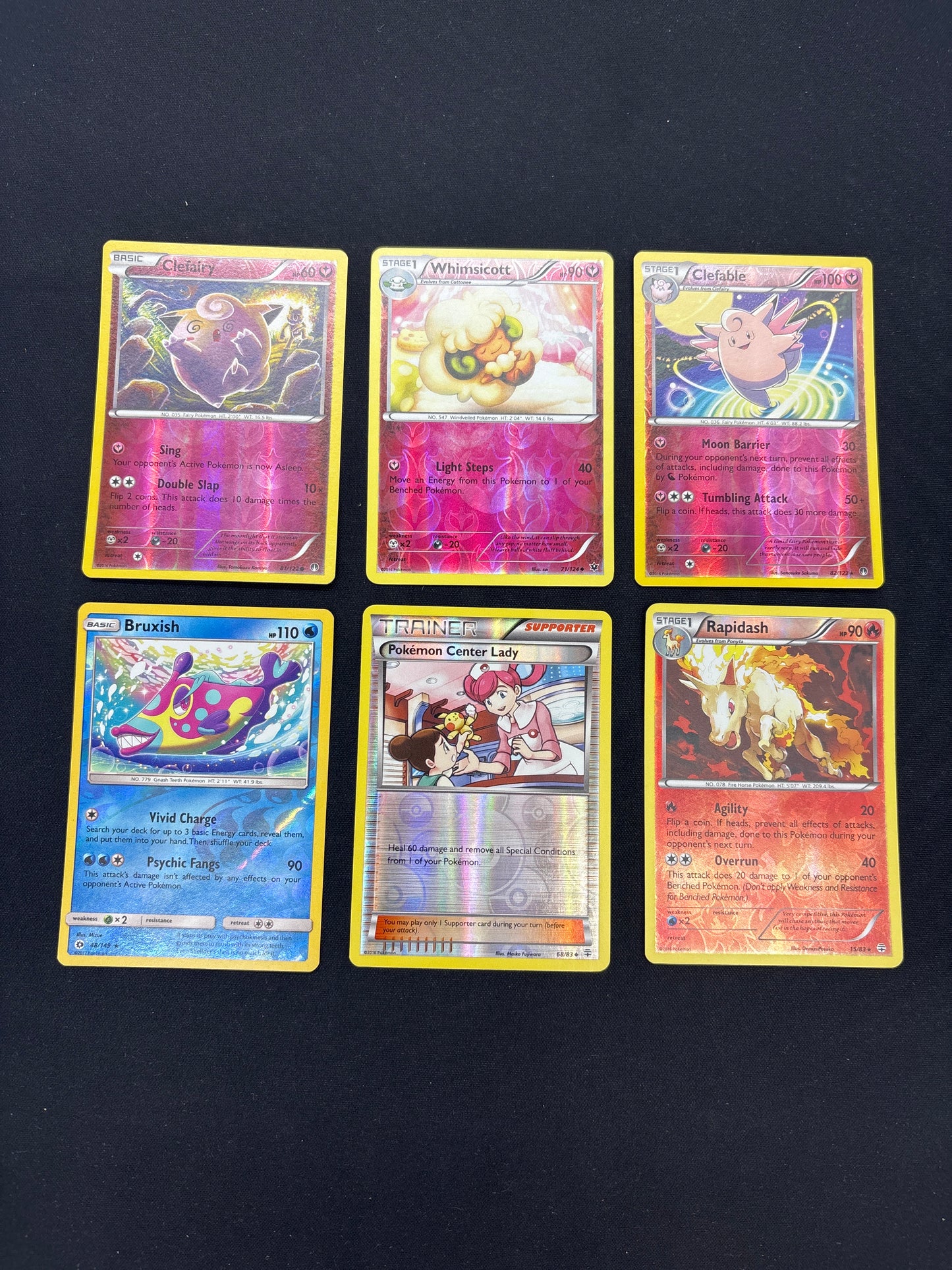 Auction Lot 252: Pokemon Reverse Holo Card Lot 2 Conditions Vary