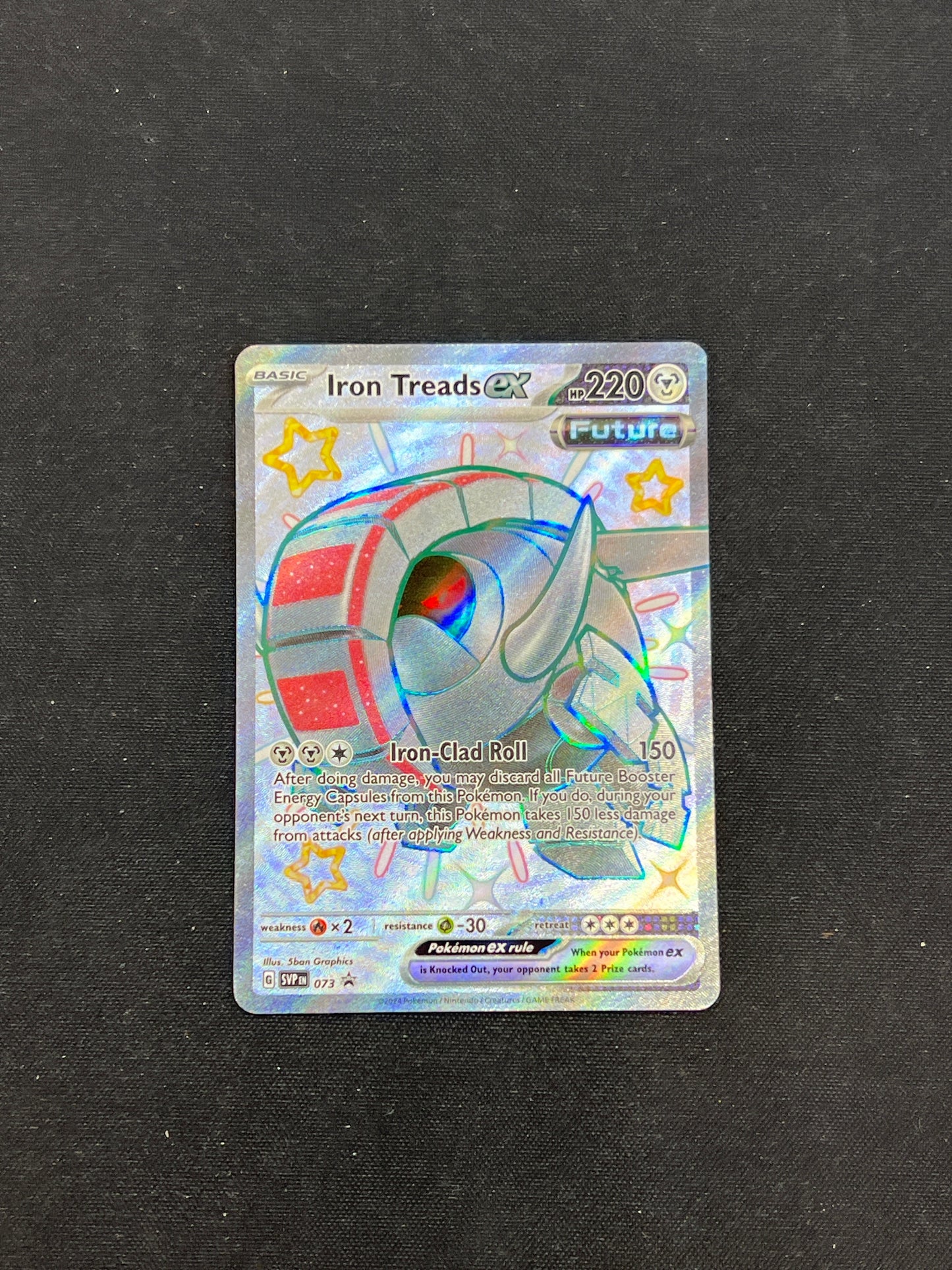 Auction Lot 320: Pokemon Cards Iron Treads EX Shiny Paldean Fates Conditions Vary