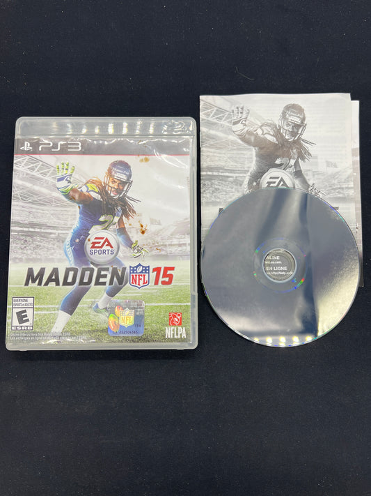 Auction Lot 107: PlayStation 3 Video Game Madden NFL '15 CIB
