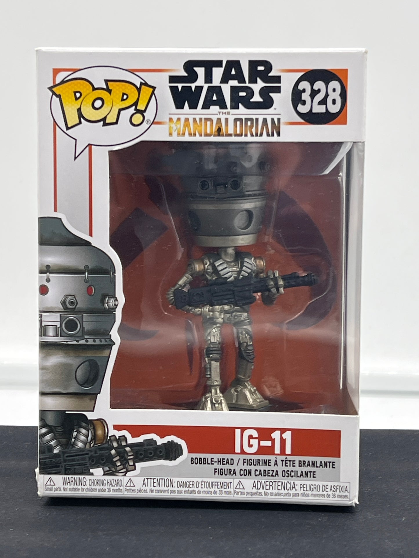 Auction Lot 85: Pop Funko Vinyl Figure Star Wars Mandalorian 328 IG-11