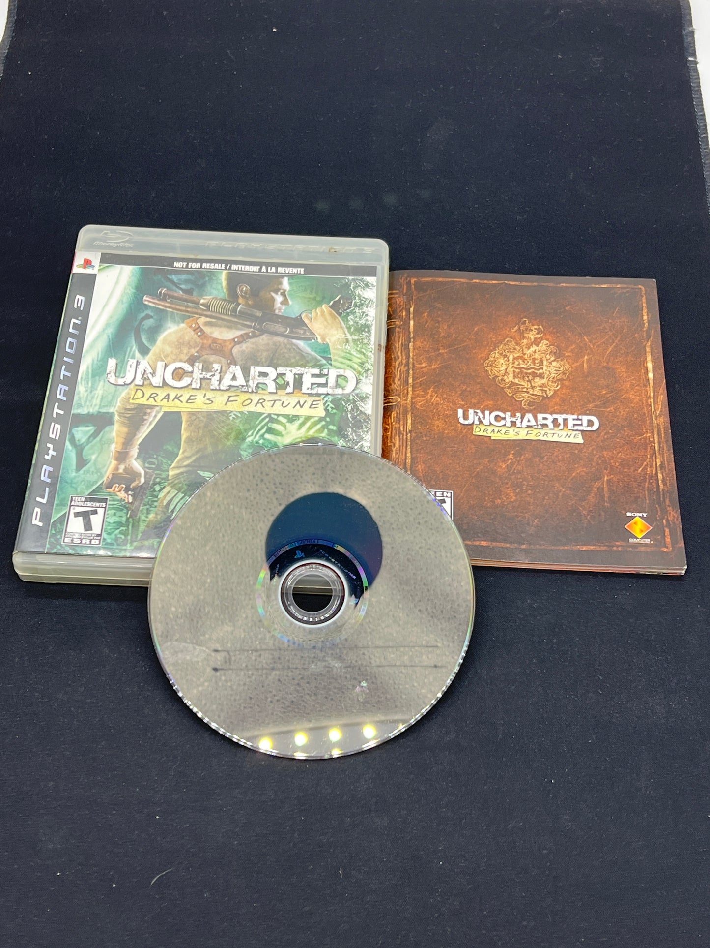 Auction Lot 183: PS3 Uncharted Drake's Fortune CIB