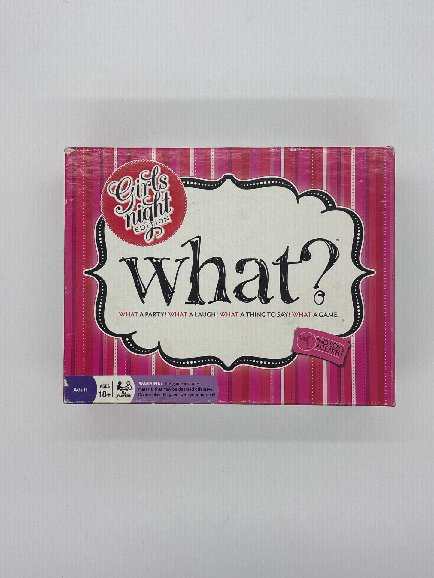 Auction Lot 103: What? Adult Game Girls Night Edition