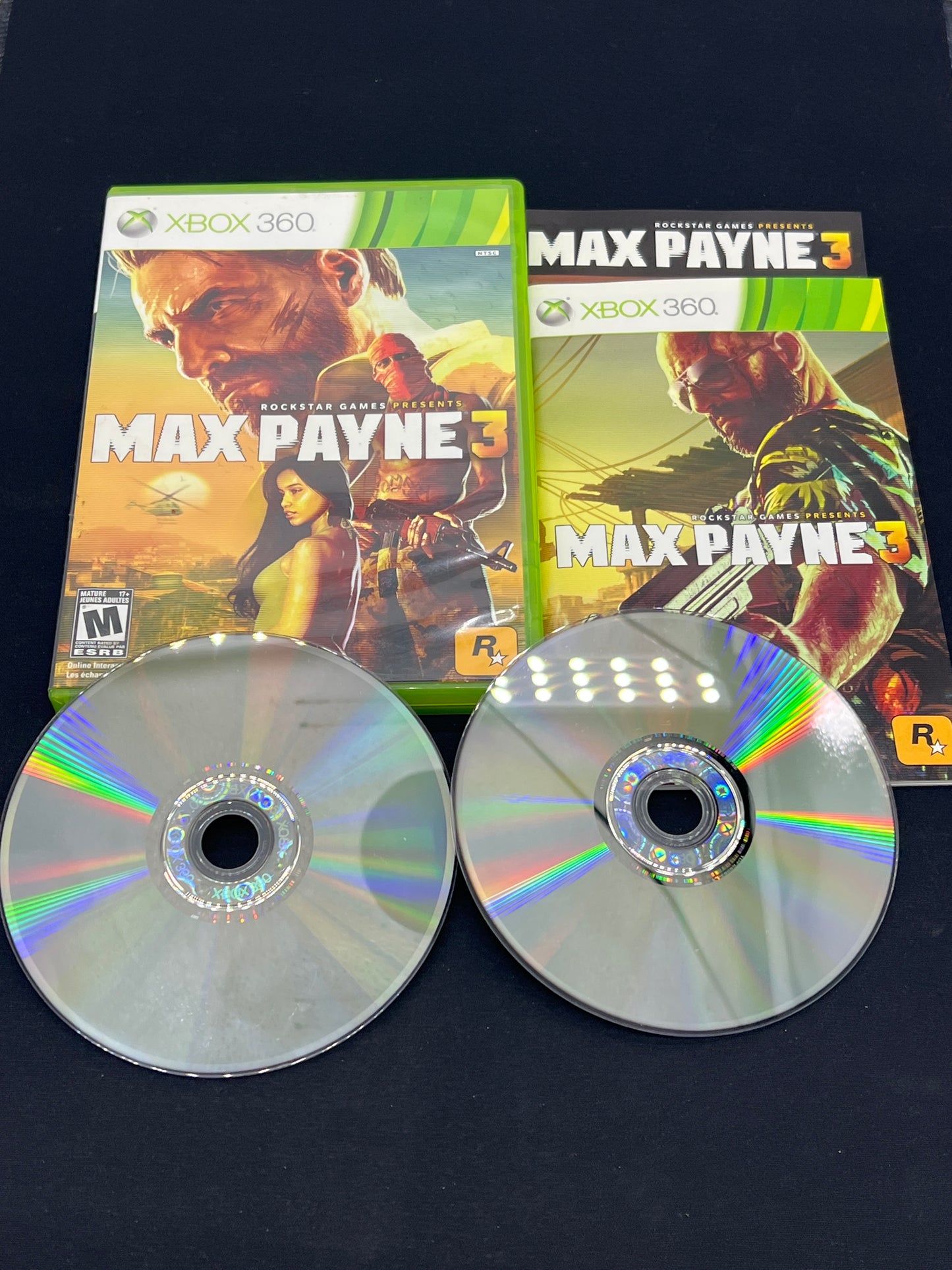 Auction Lot 150: XBOX 360 Video Game Max Payne 3 CIB