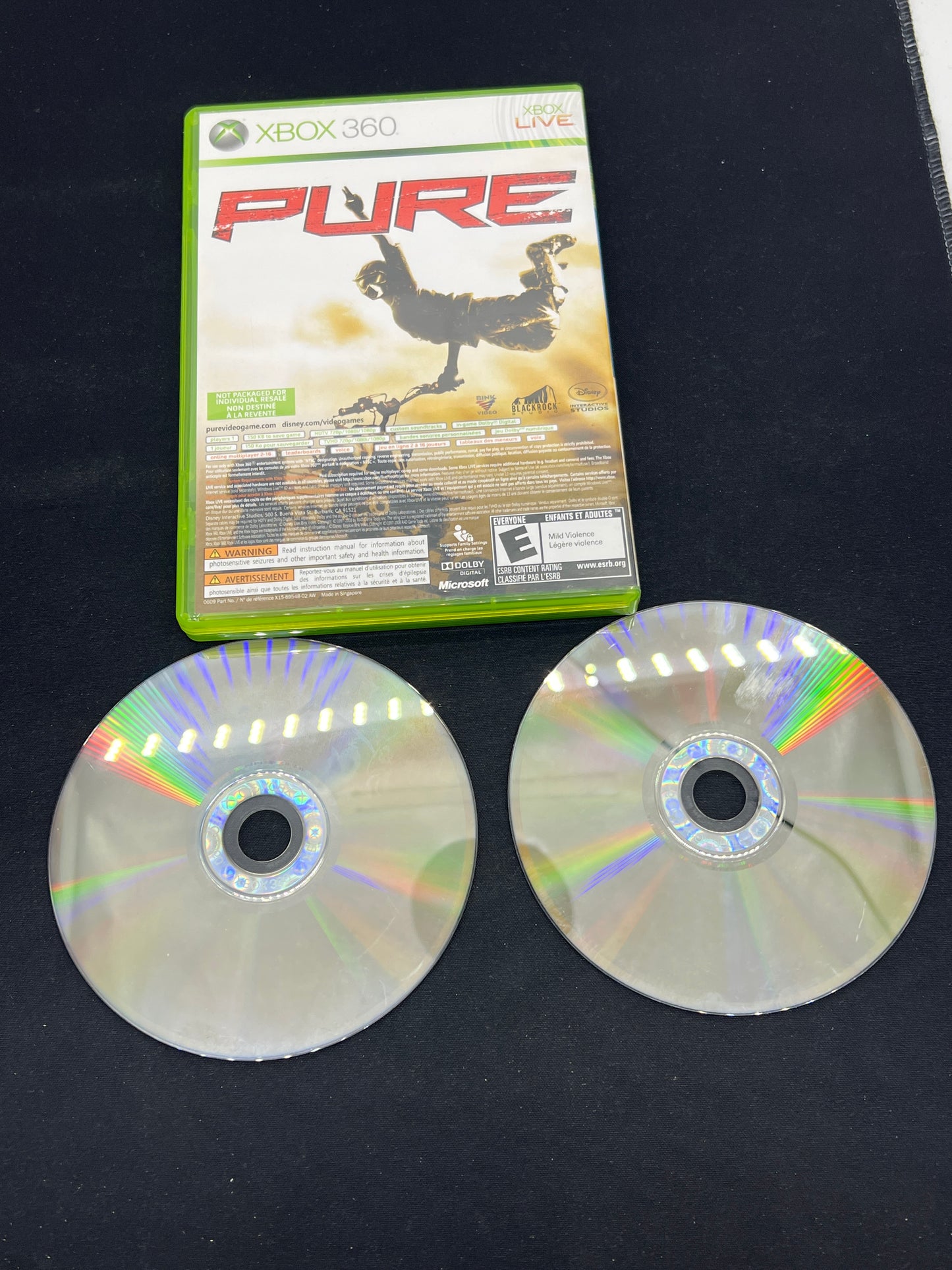 Auction Lot 77: XBOX 360 Pure & Lego Batman The Video Game CIB