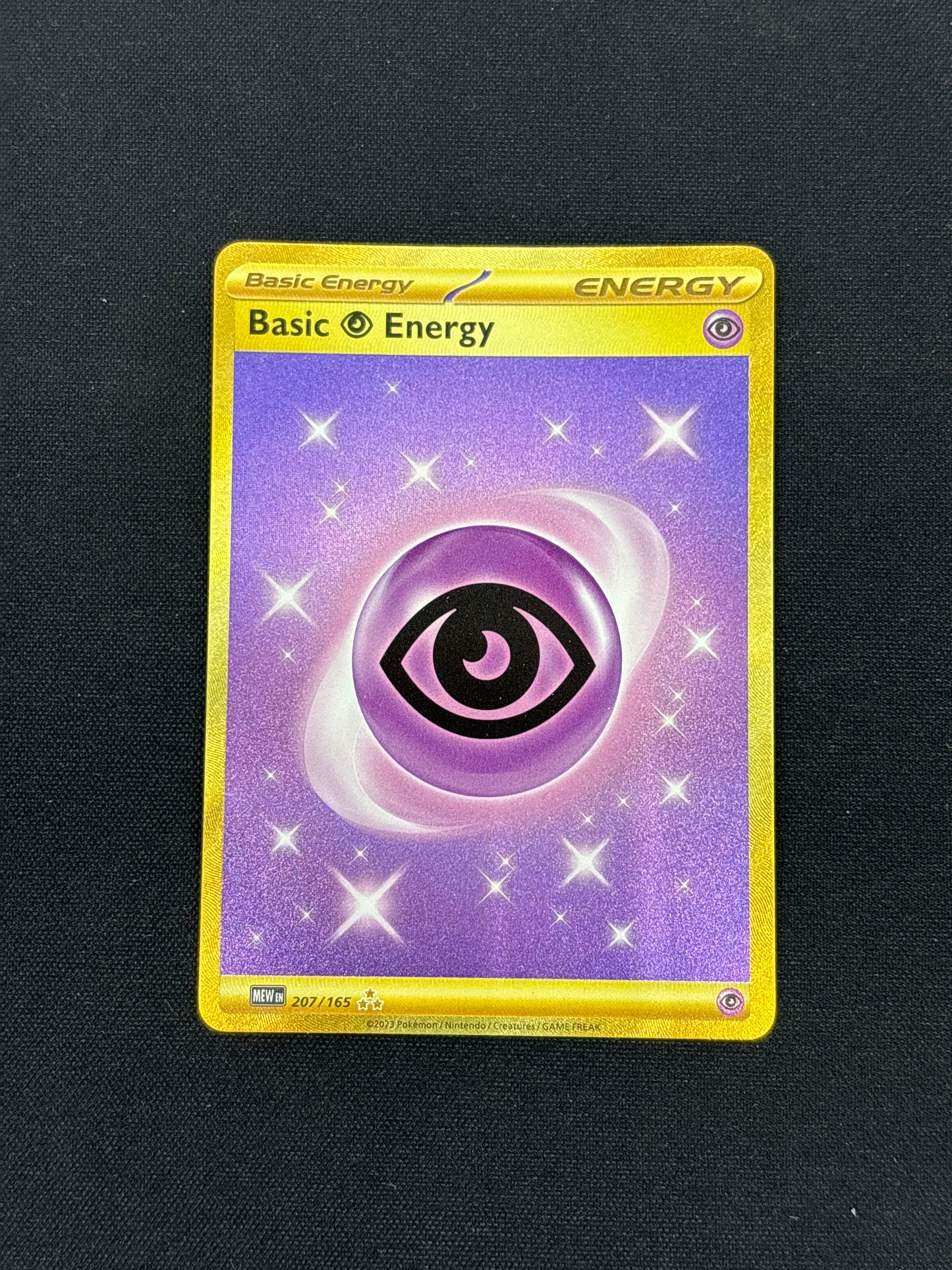 Auction Lot 251: Psychic Gold Energy Pokemon 151 Card Conditions Vary