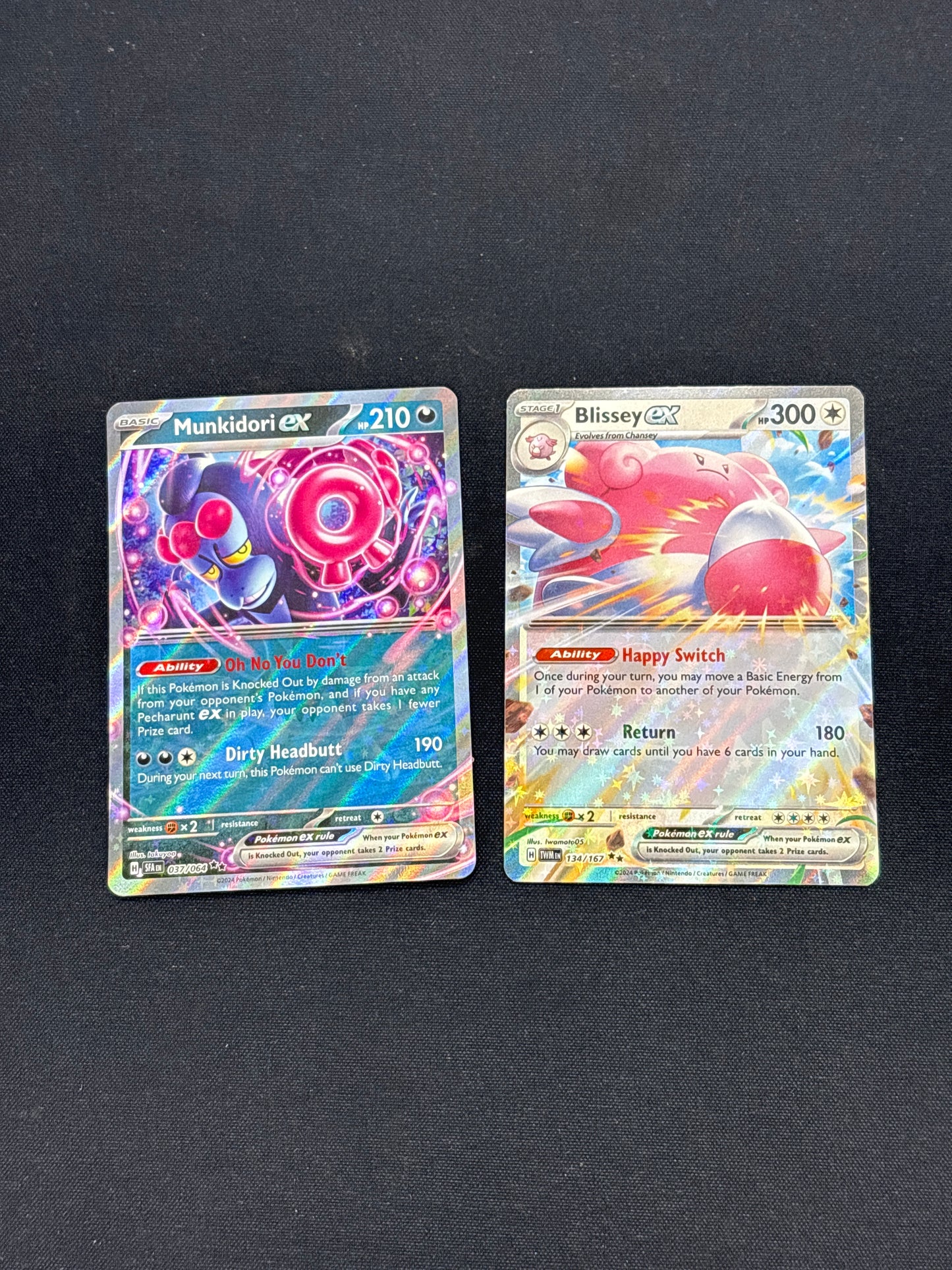 Auction Lot 86: Pokemon SV EX Card Lot Conditions Vary