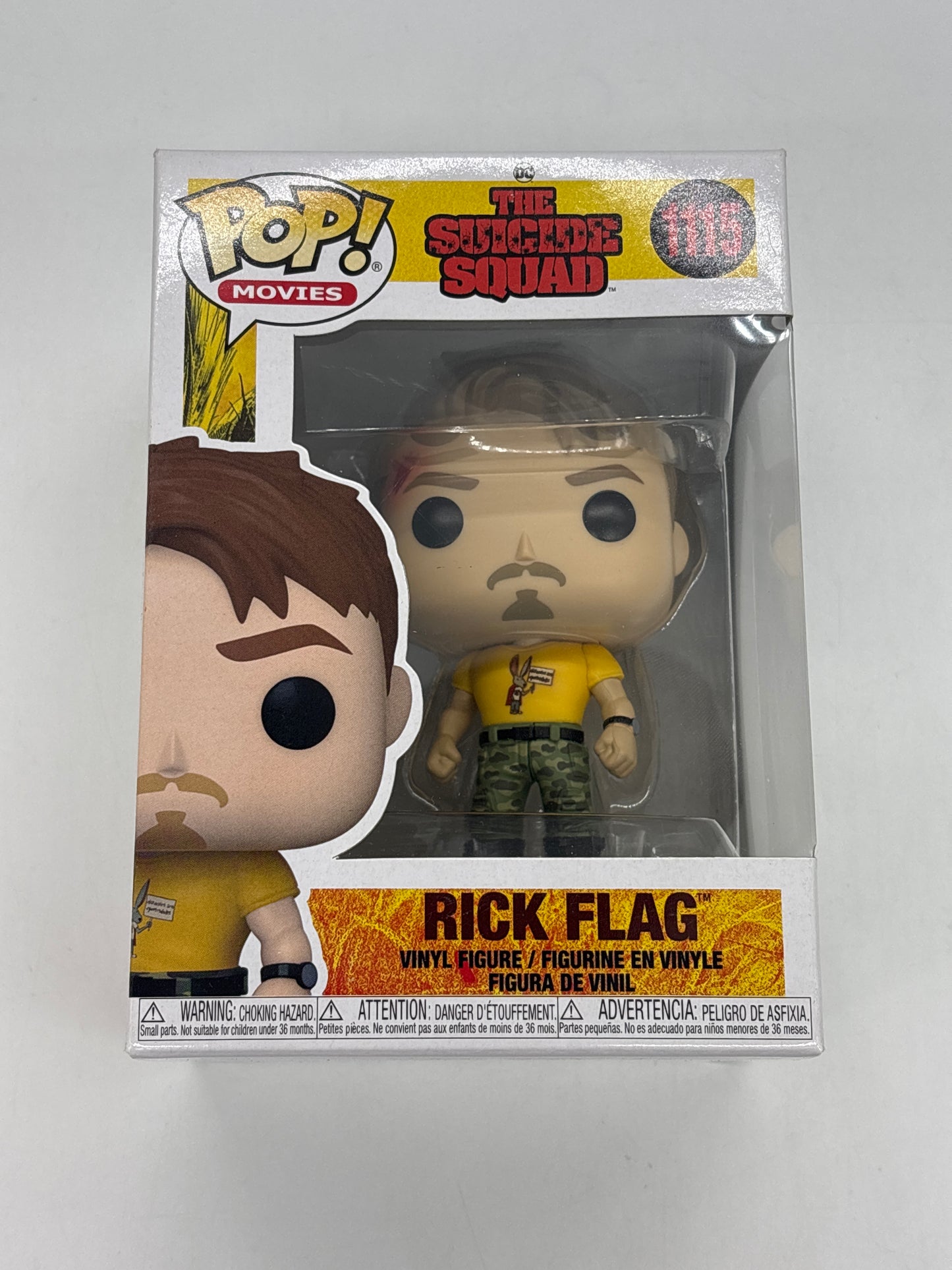 Auction Lot 24: Pop Funko DC Suicide Squad Rick Flag 1115