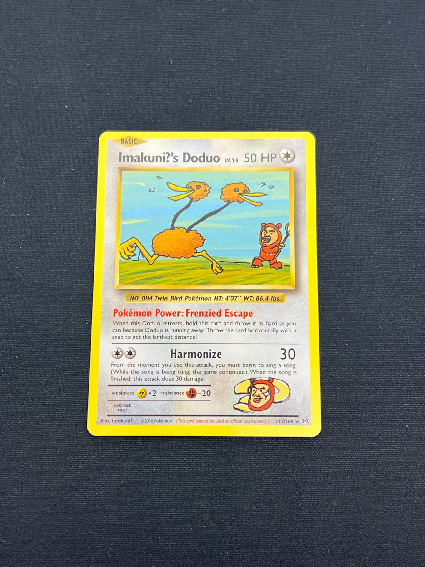 Auction Lot 256: Pokemon Cards Imakuni's Doduo XY Evolutions Condition Vary