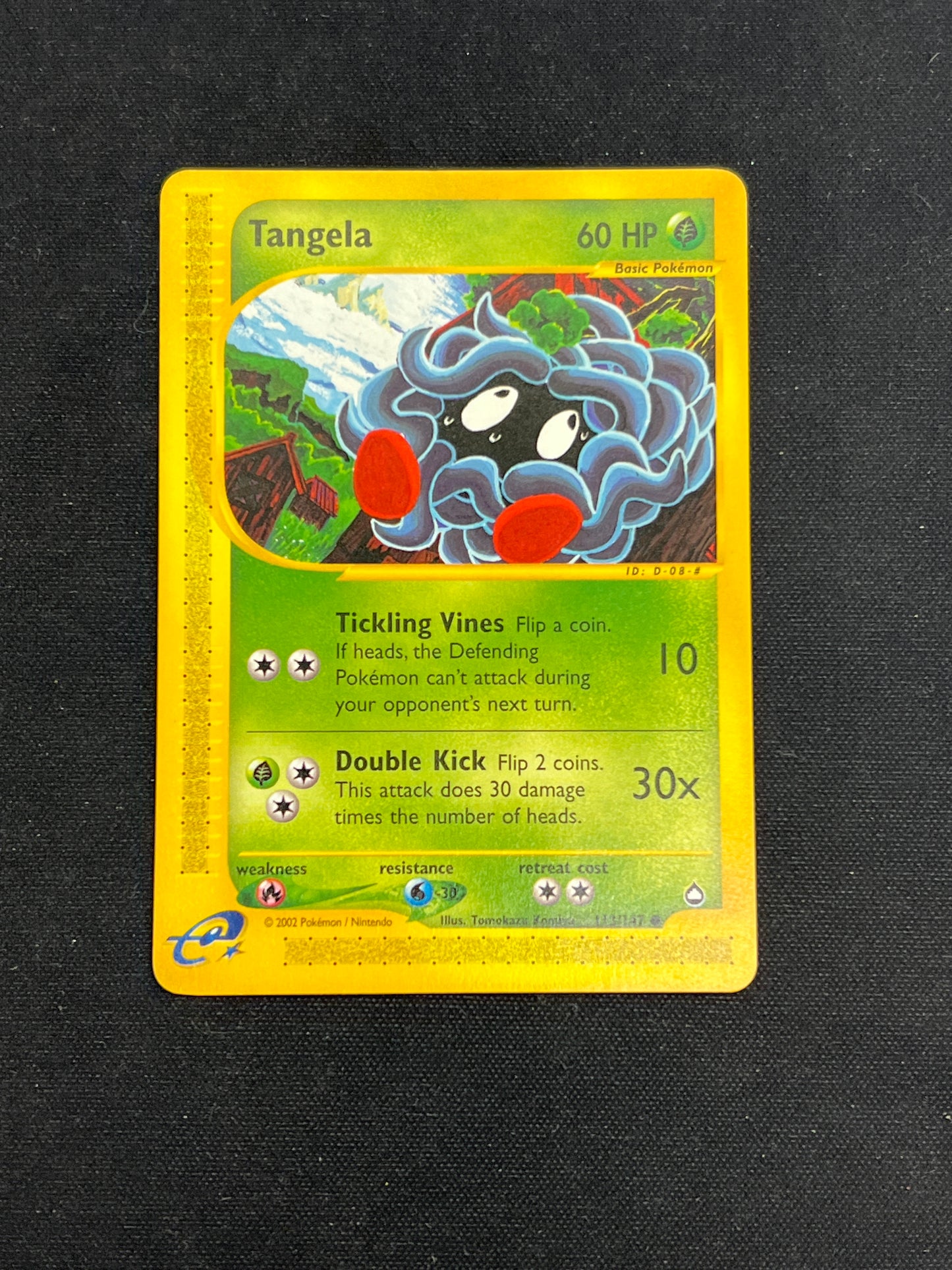 Auction Lot 245: Pokemon Cards Tangela Uncommon Aquapolis Condition Vary