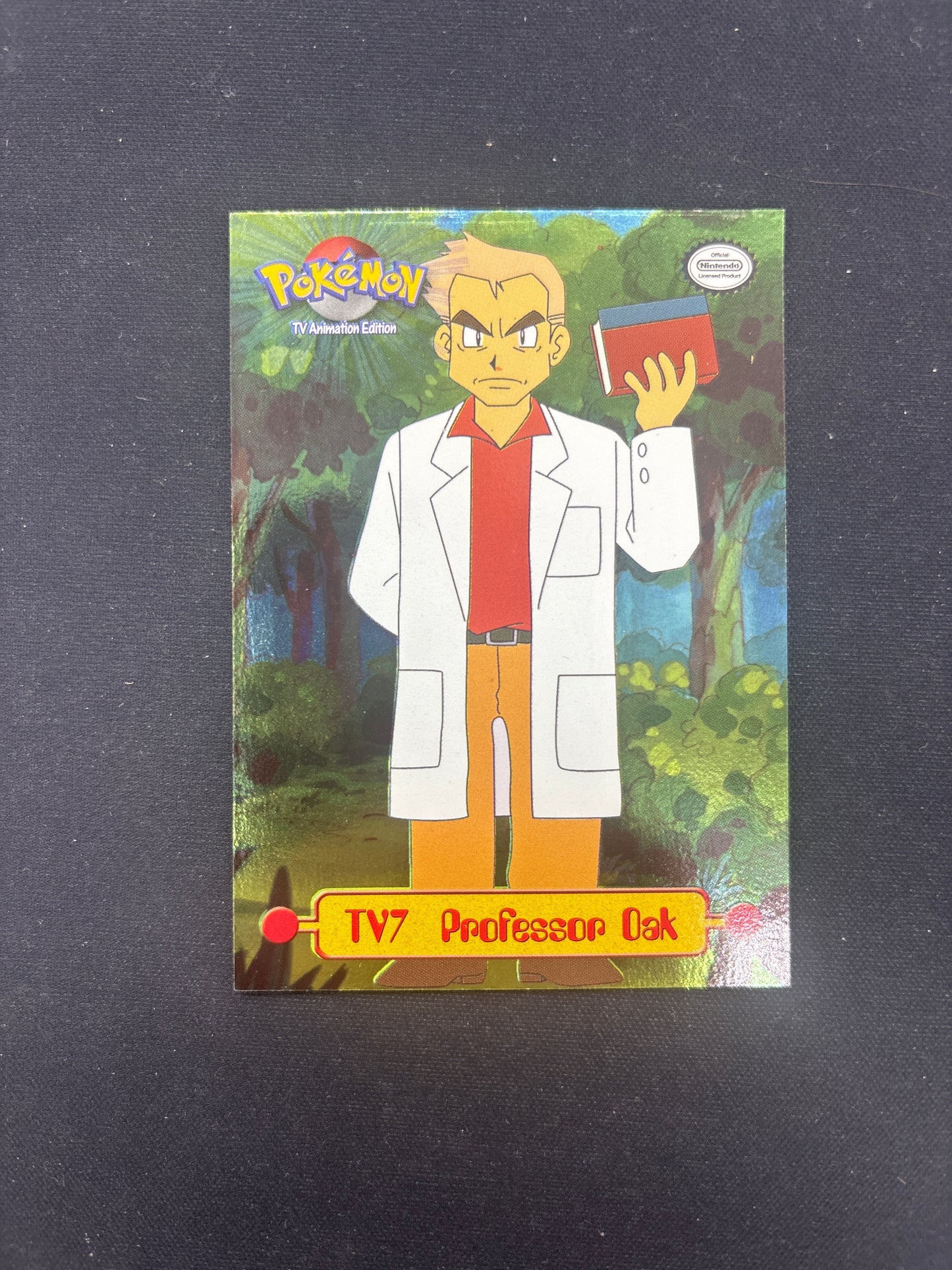 Auction Lot 75: Pokemon Card Professor Oak TV7 Topps Conditions Vary