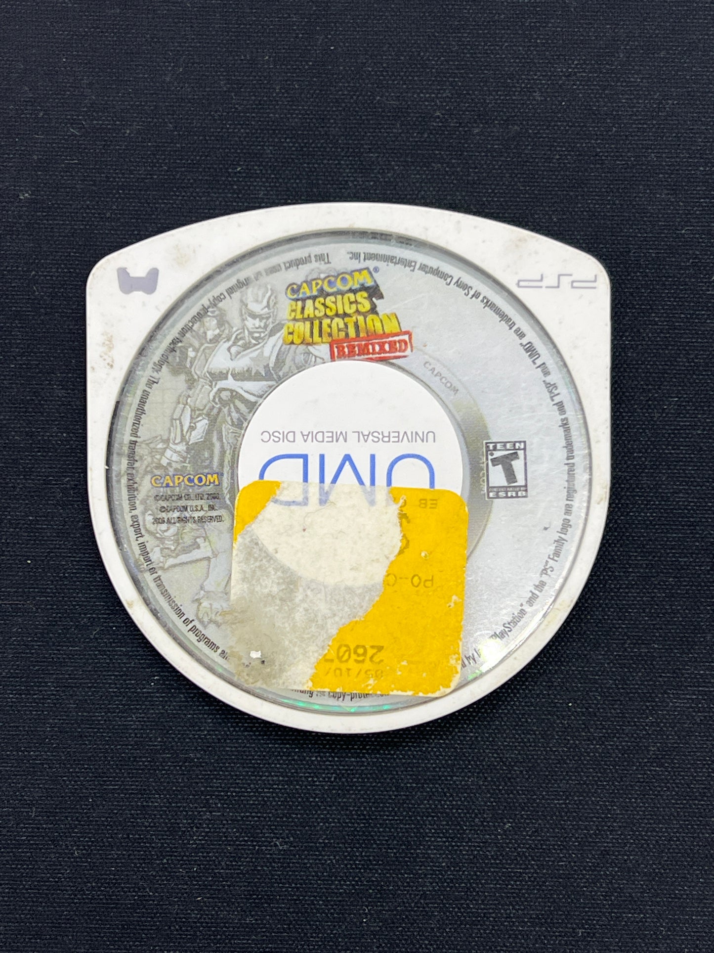 Auction Lot 344: PSP UMD Video Capcom Clasic Collection Remixed Disc Only