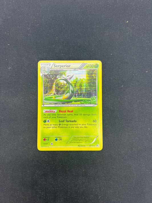 Auction Lot 486: Pokemon Cards Serperior Holo Rare Condition Vary
