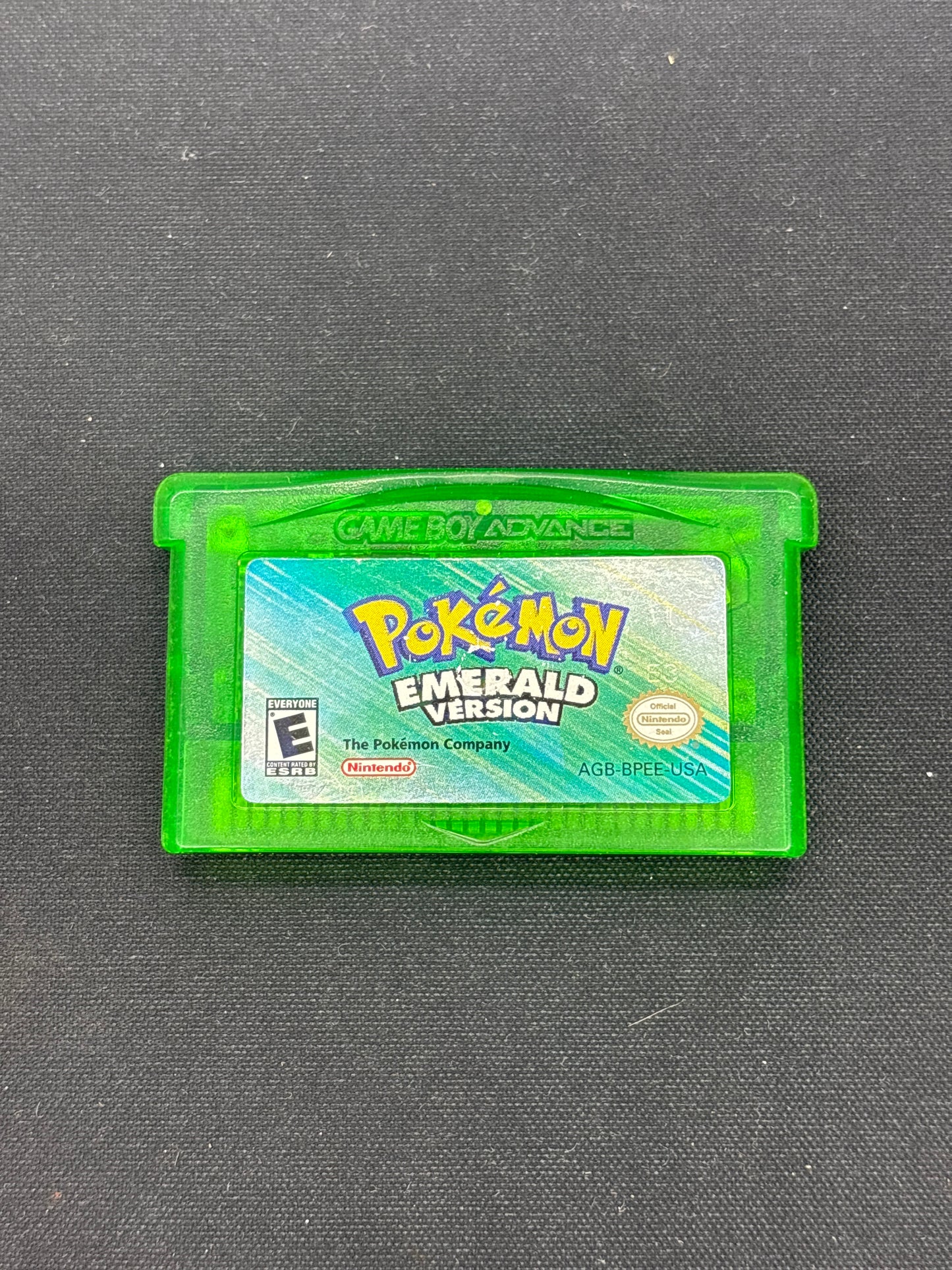Auction Lot 1: Nintendo Gameboy Advance Pokemon Emerald Loose